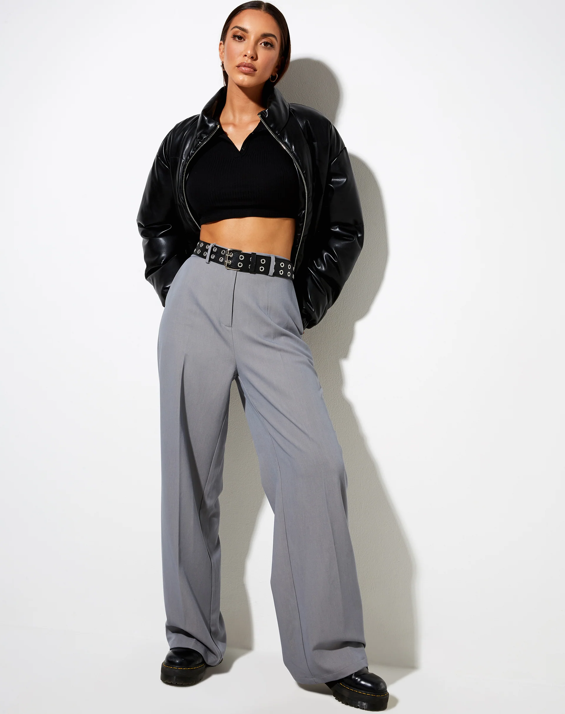 Abba Trouser in Grey - Image 4