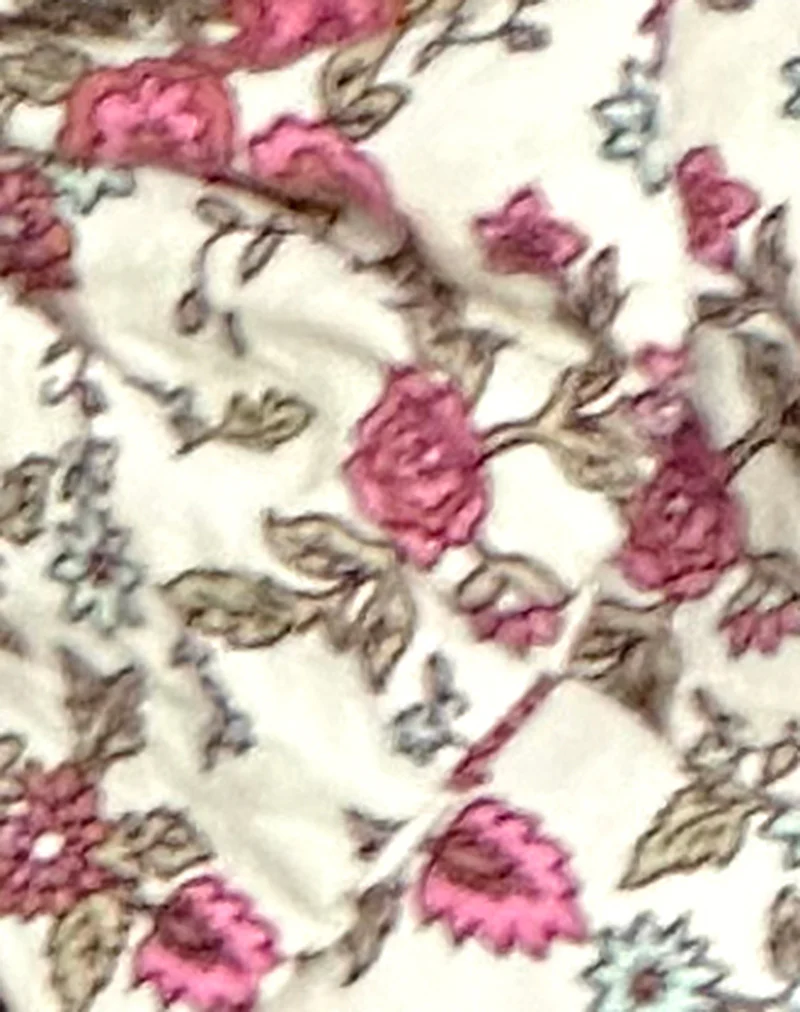Acar Bow Clip in Vintage Bloom - Image 3