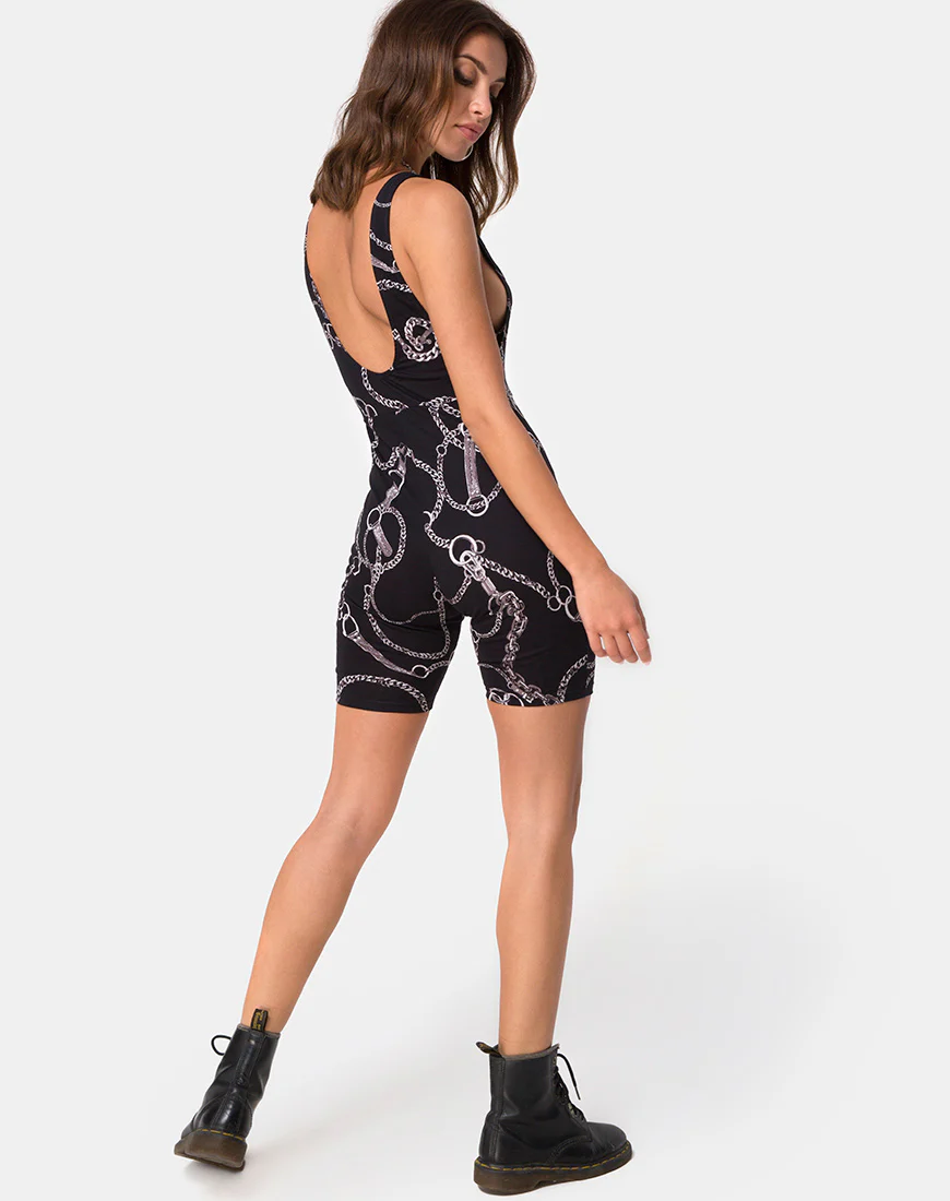 Acro Unitard in Chain - Image 2