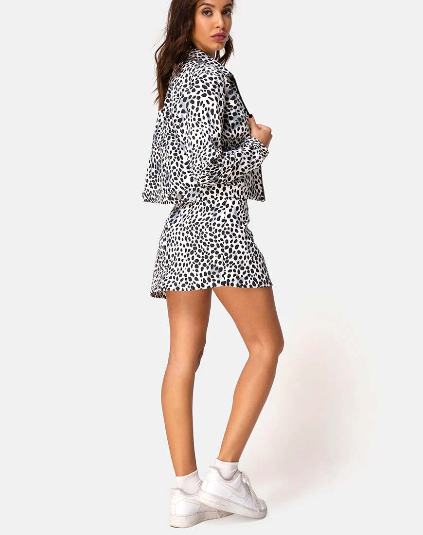 Agatha Jacket in Dalmatian - Image 4