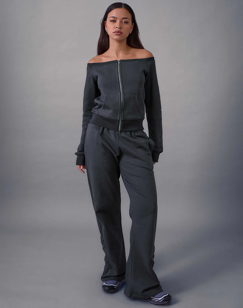 Airazo Bardot Sweater in Beluga Grey - Image 2