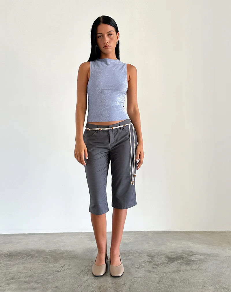 Airien Tank Top in Shimmer Blue - Image 4