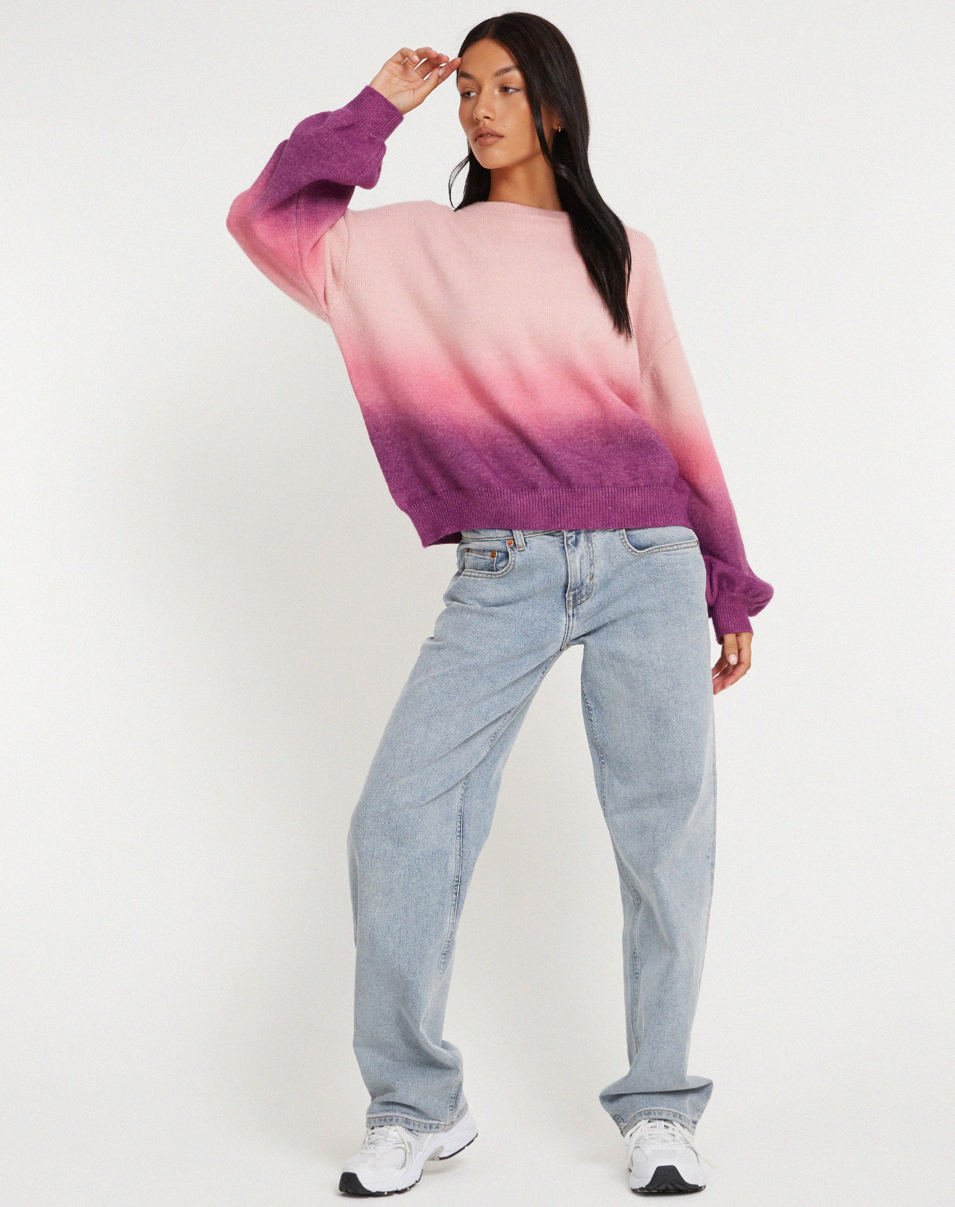 Akari Jumper in Gradient Pink - Image 3