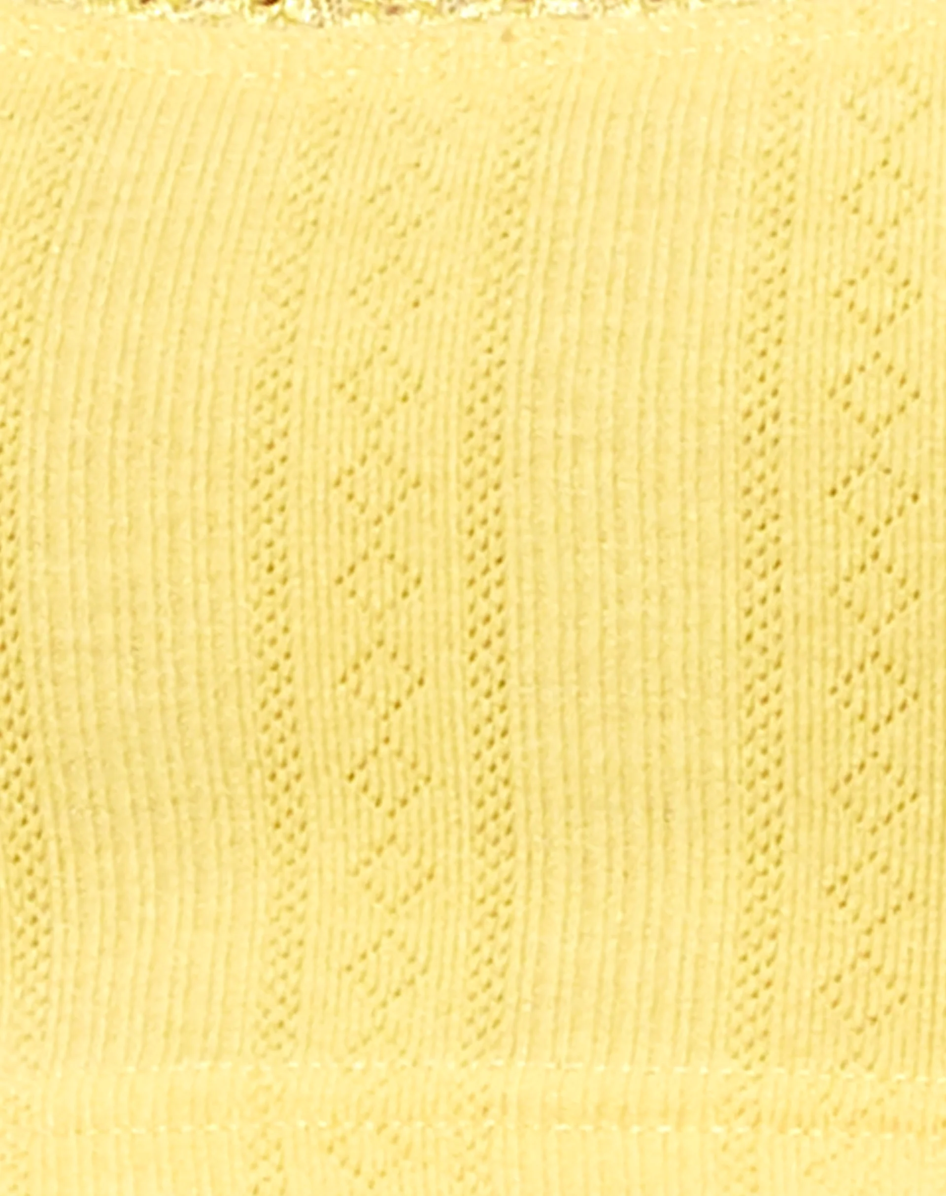 Alena Bralette in Pointelle Lemon Diamond Shape - Image 6