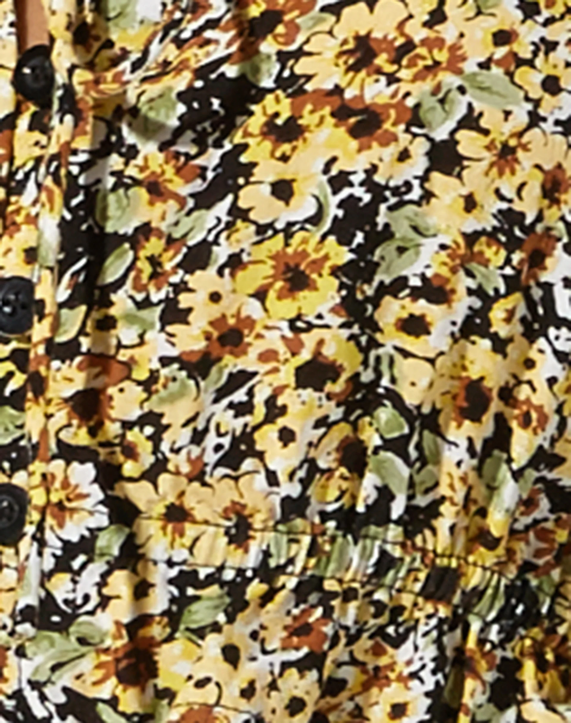 Aley Top in Spring Ditsy Yellow - Image 6
