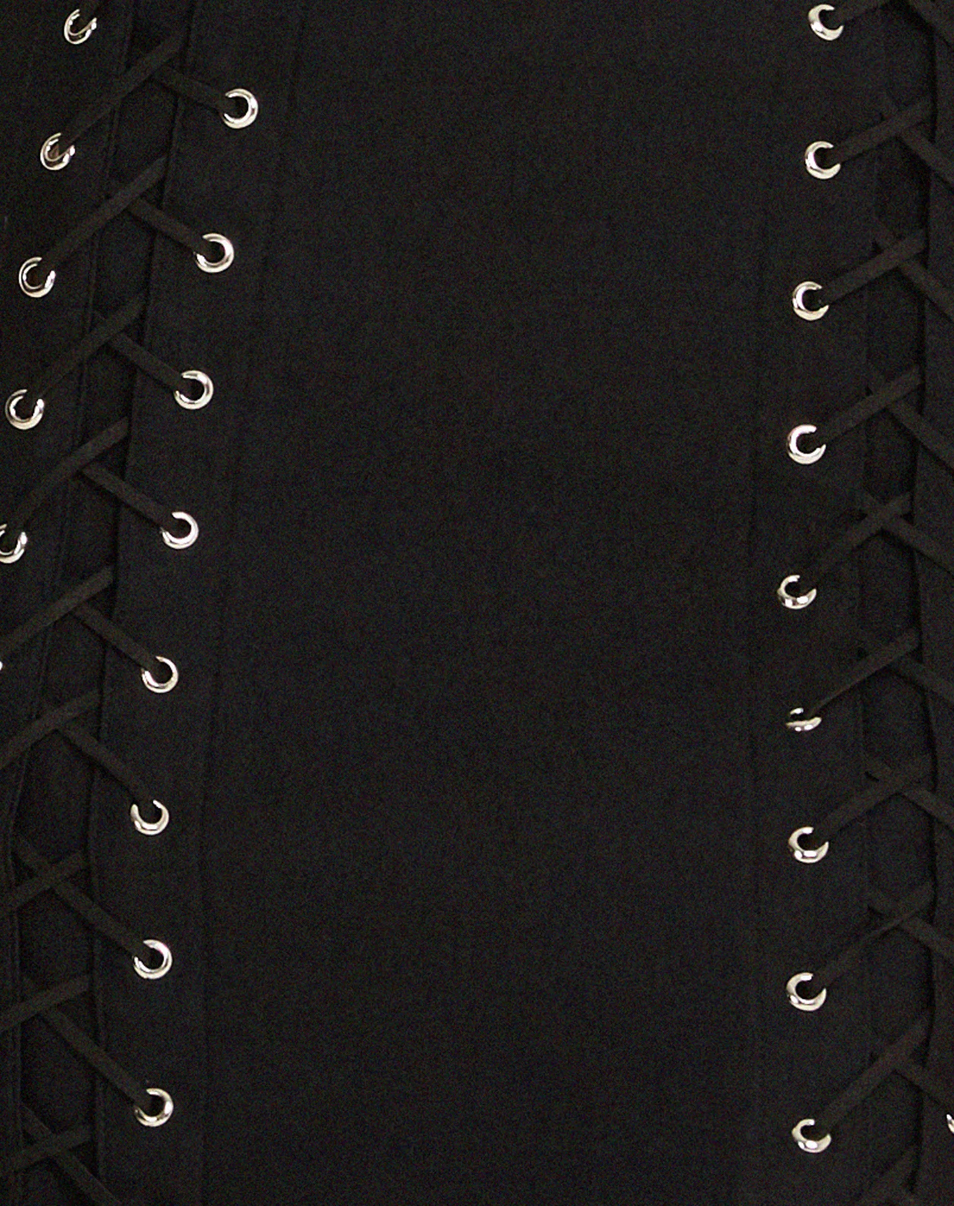 Alisa Mini Dress in Tailoring Black - Image 5
