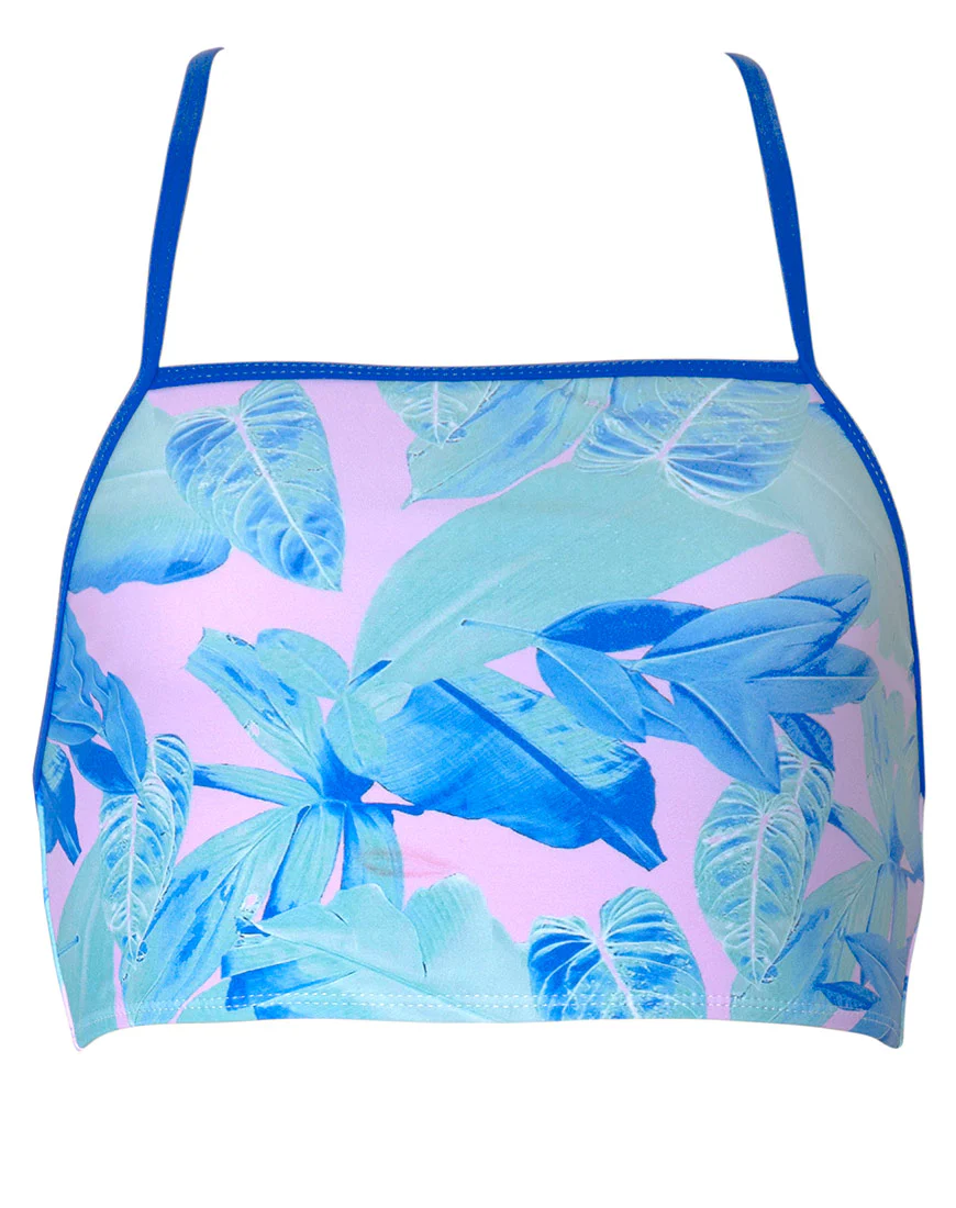 Almond Bikini Top in Palm Glitch - Image 5