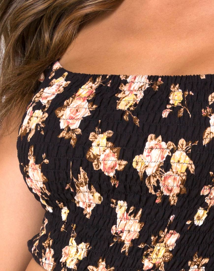 Alya Crop Top in Antique Rose - Image 5