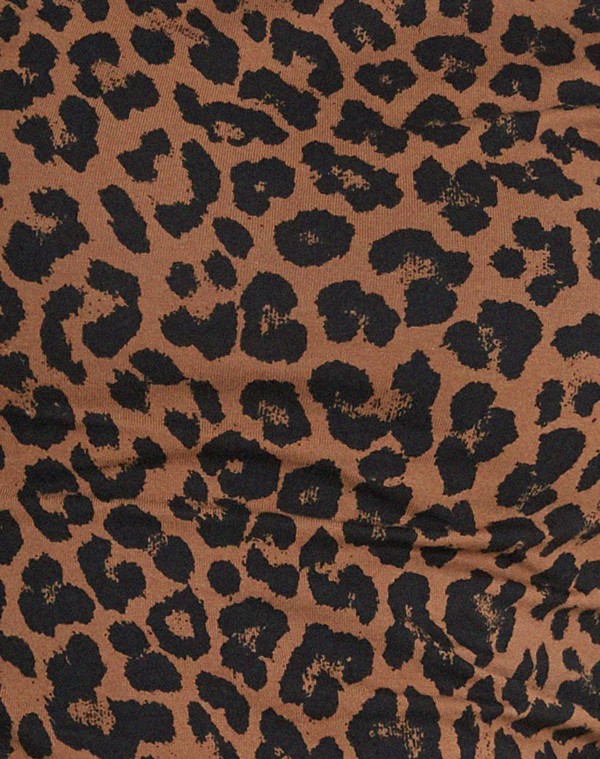 Amabon Long Sleeve Top in Brown Leopard Daze - Image 7