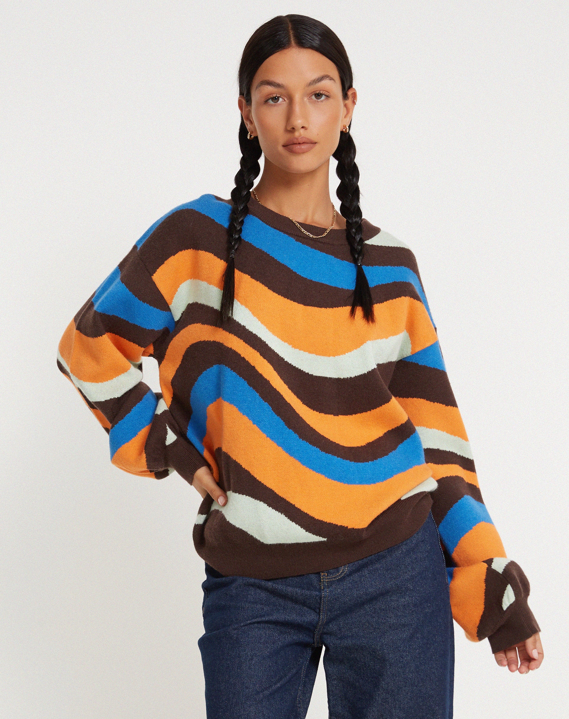 Ammaria Jumper in Wavy Rainbow - Image 3