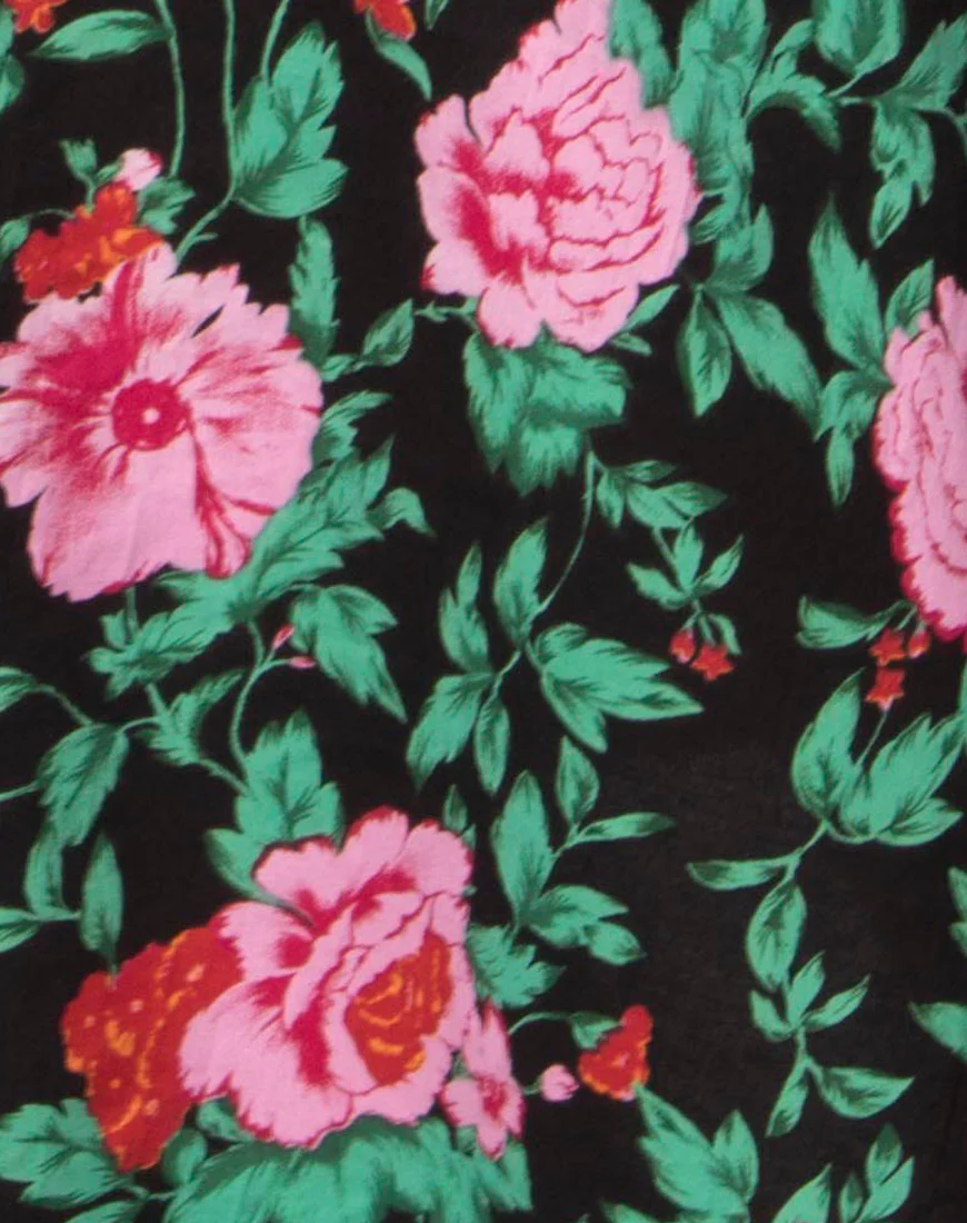 Antonia A Line Skirt in Flower Fling - Image 5