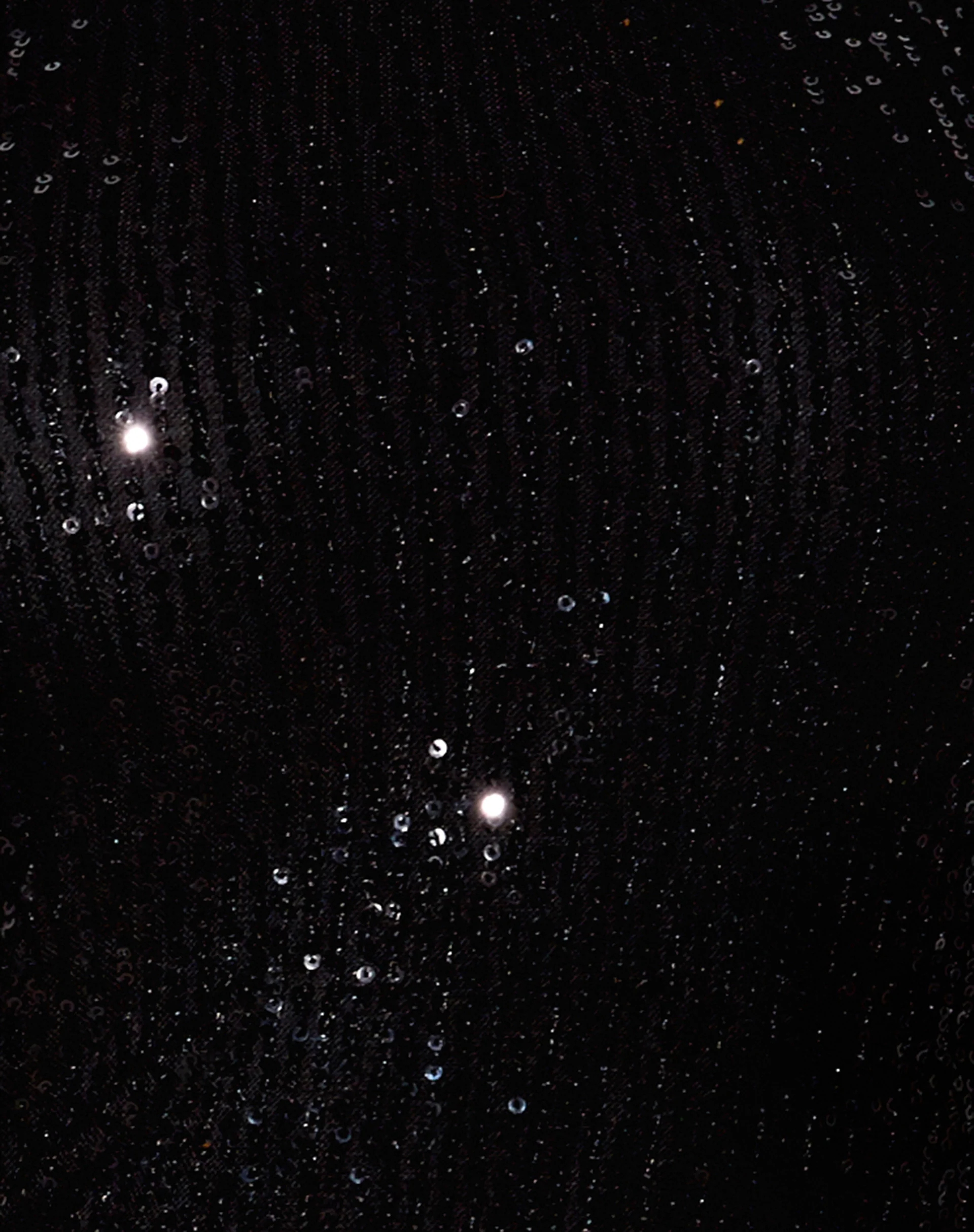 Ardilla Bodycon Dress in Drape Sequin Black - Image 5