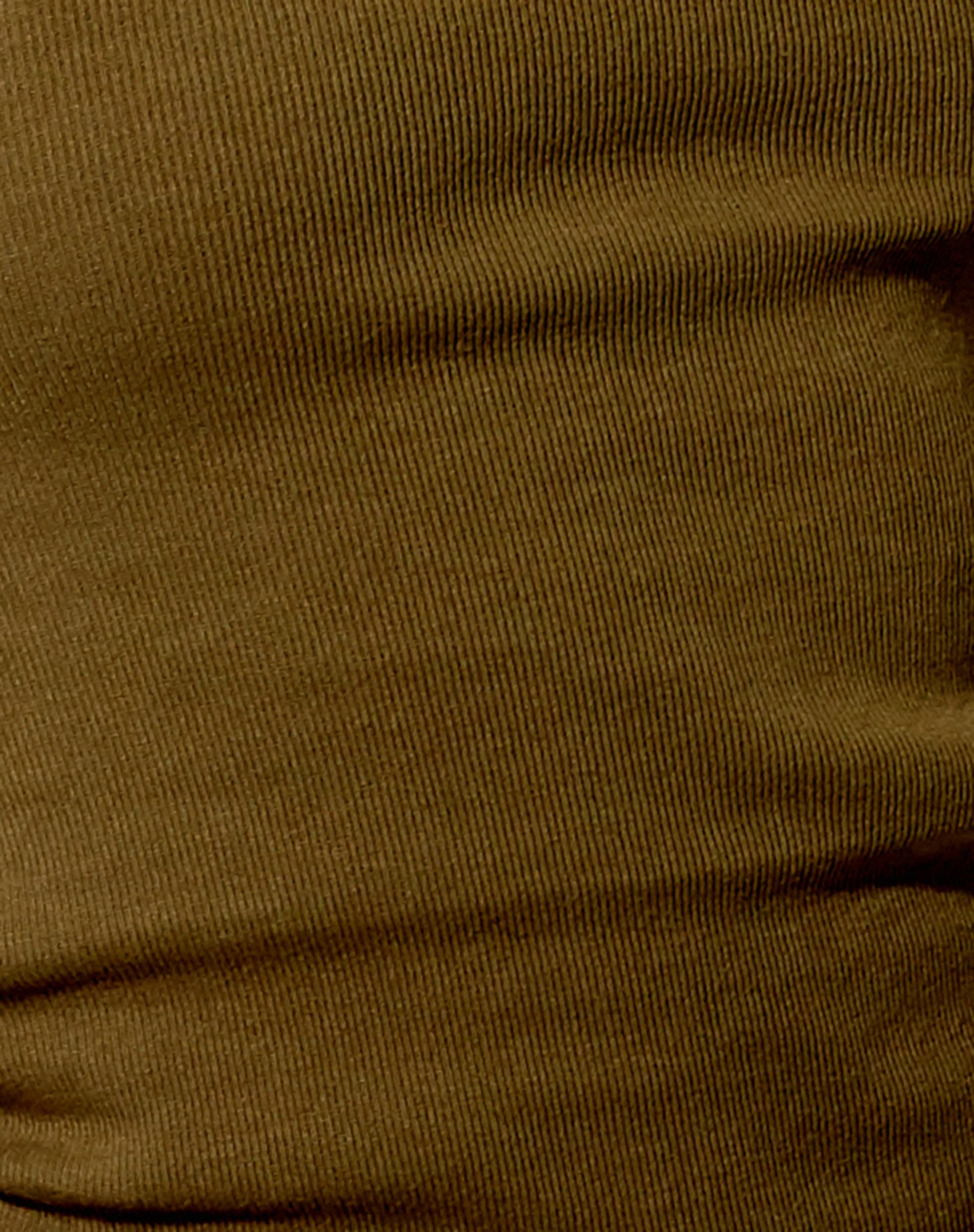 Ardilla Bodycon Dress in Rib Khaki - Image 5