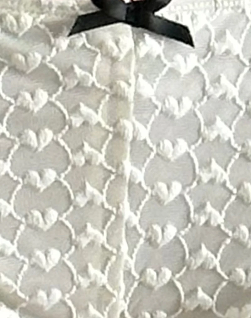 Asih Capri Trousers in Ivory Heart Lace - Image 5