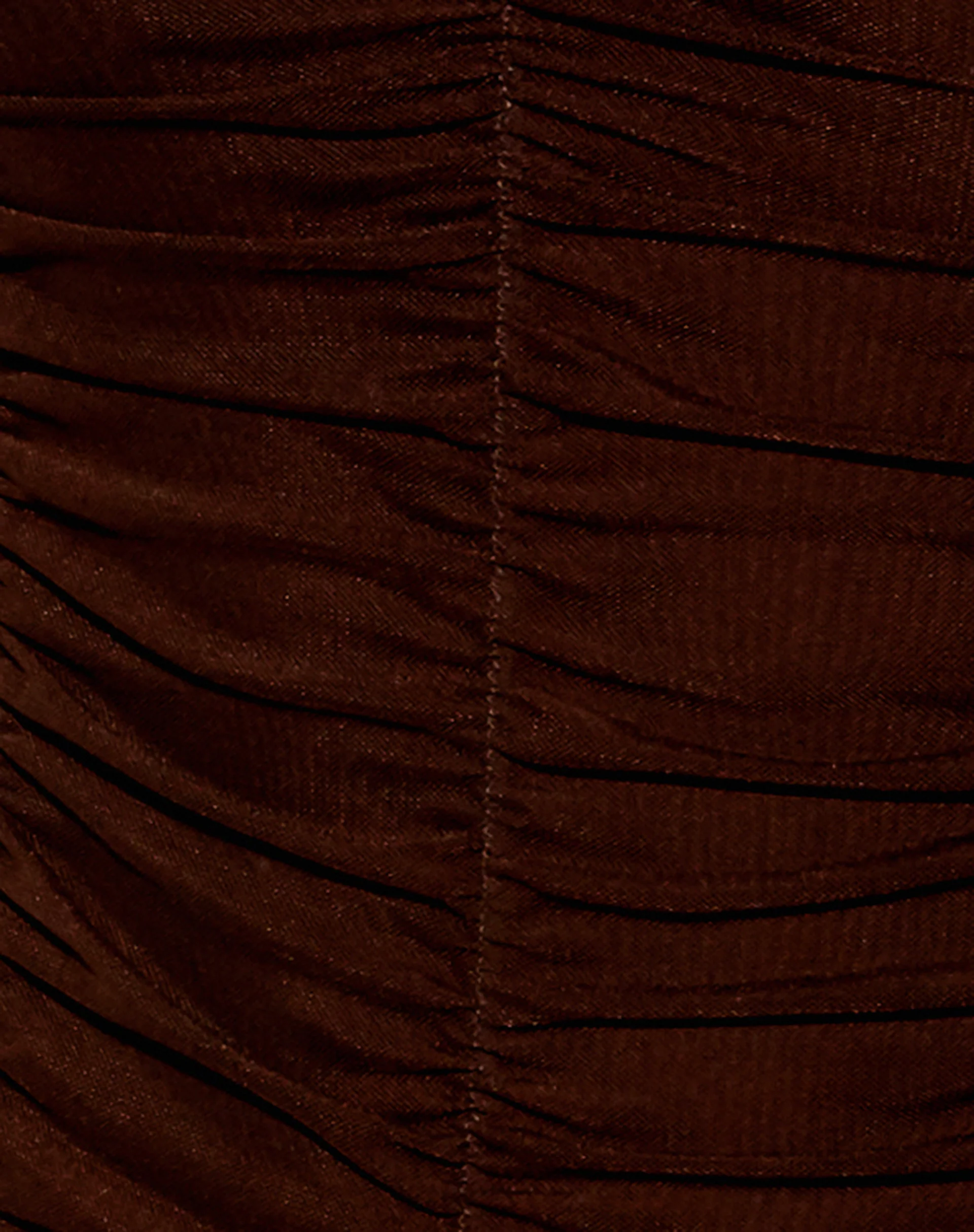 Atika Bodycon Dress in Mesh Chocolate - Image 6