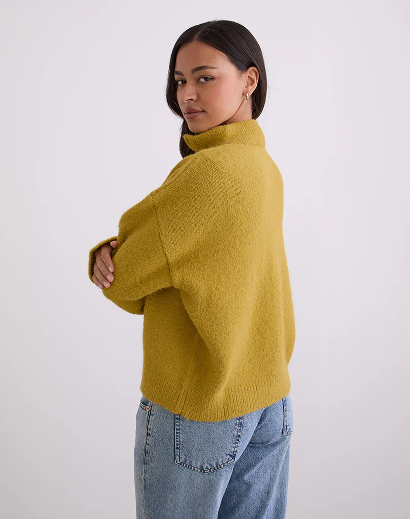 Atine Jumper in Ochre Mustard - Image 5