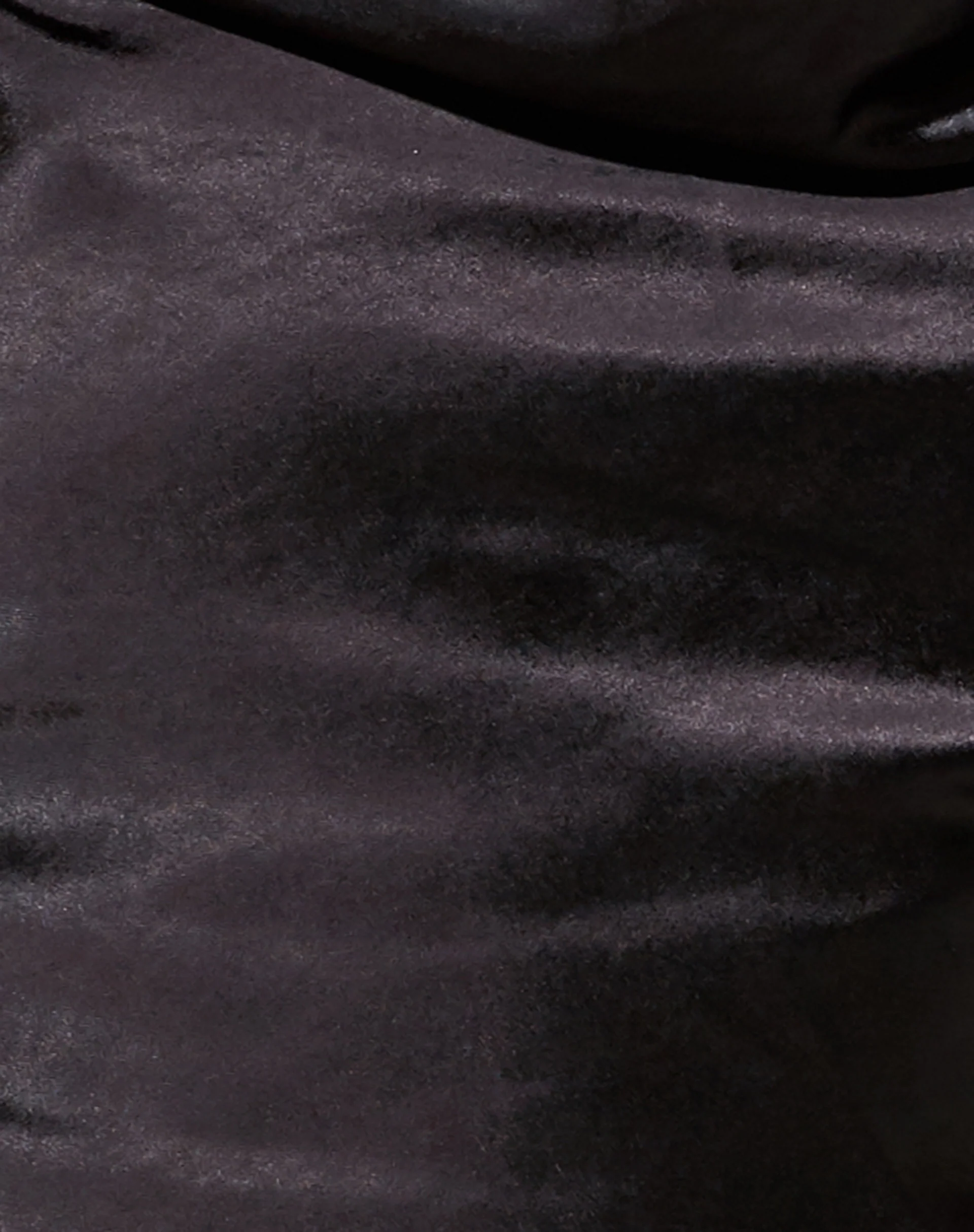Baila Crop Top in Satin Black - Image 6