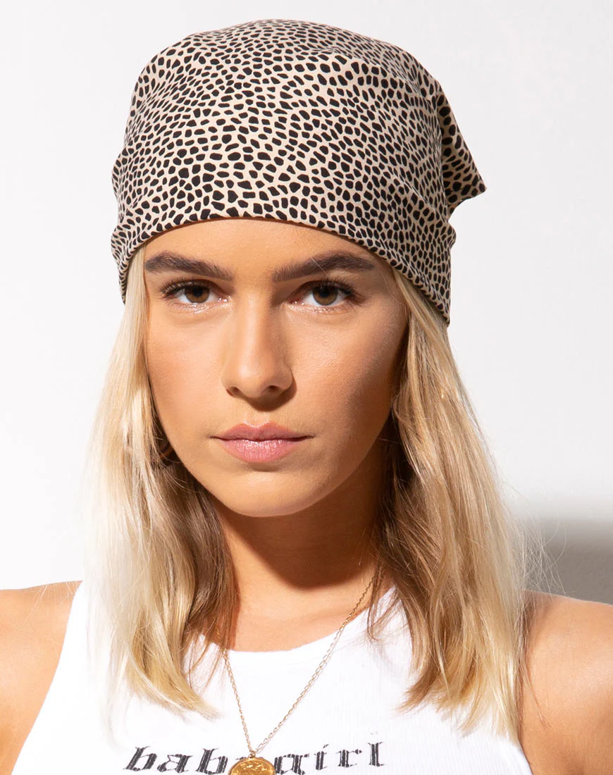 Bandana in Mini Croc Tan - Image 2
