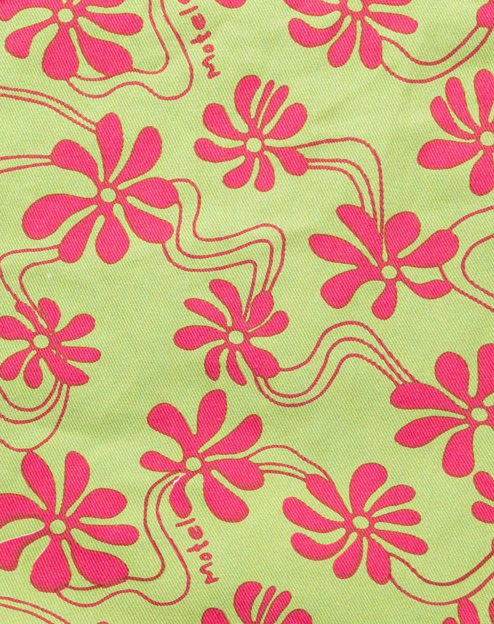MOTEL X BARBARA Barbs Tote Bag in Green Beachy Floral - Image 7