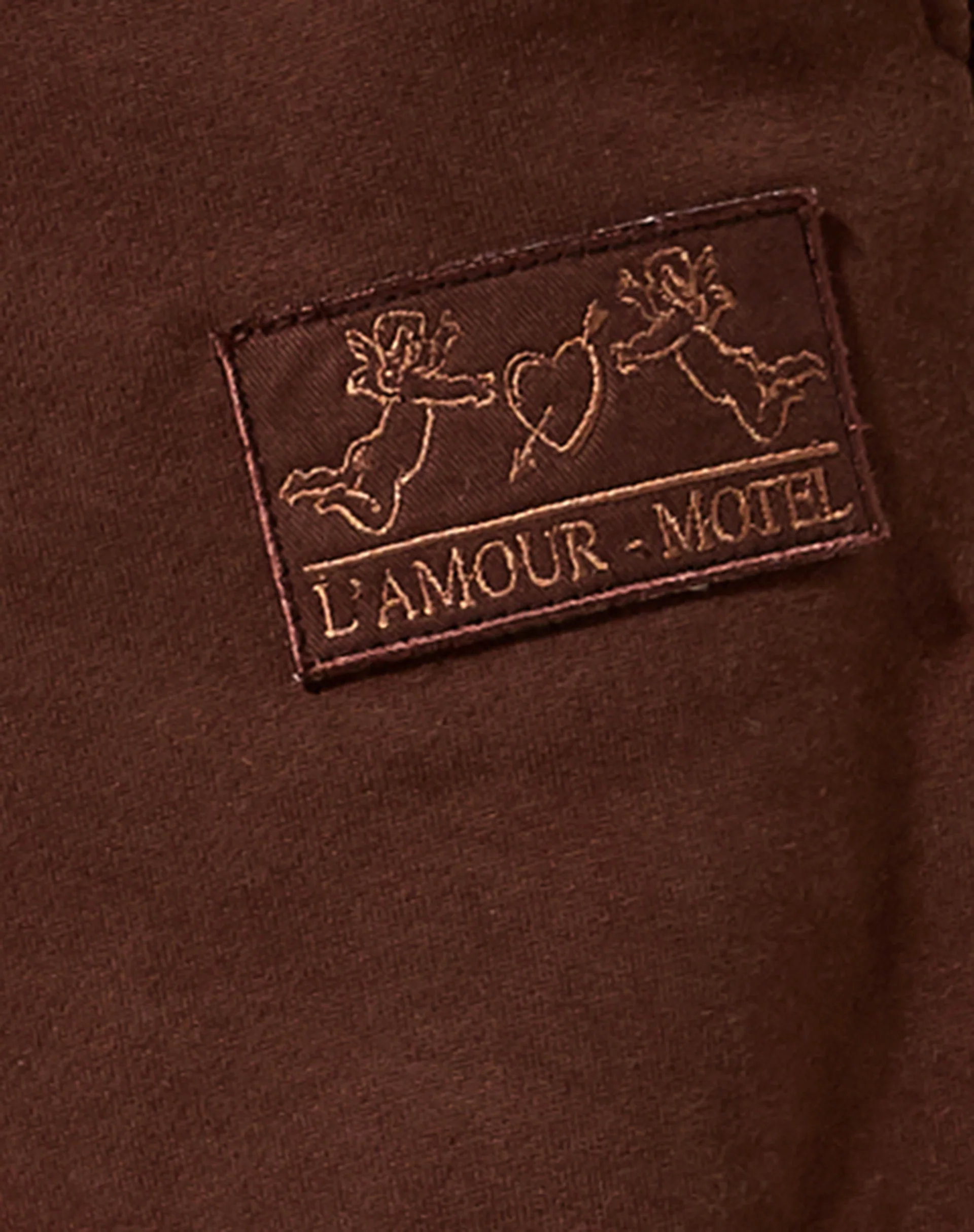 Basta Jogger in Deep Mahogany L'Amour Cherub Label Embro - Image 6