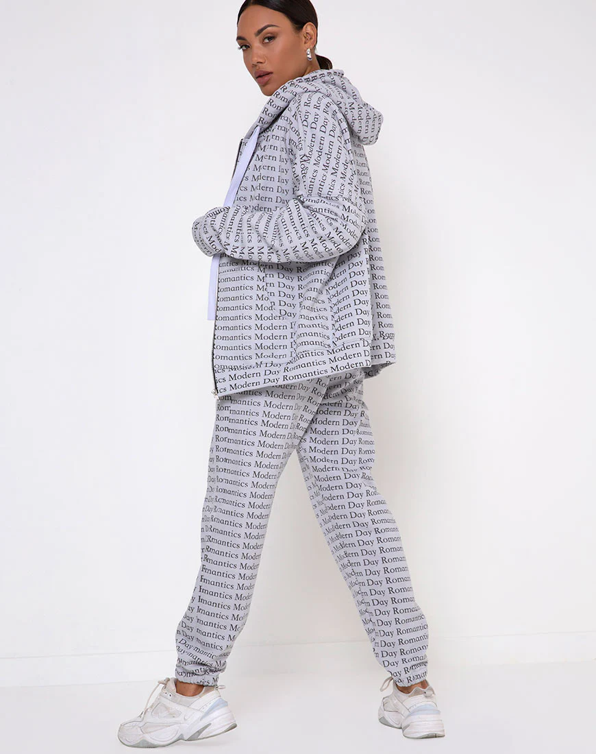 Basta Jogger in Modern Day Romantics Grey - Image 3