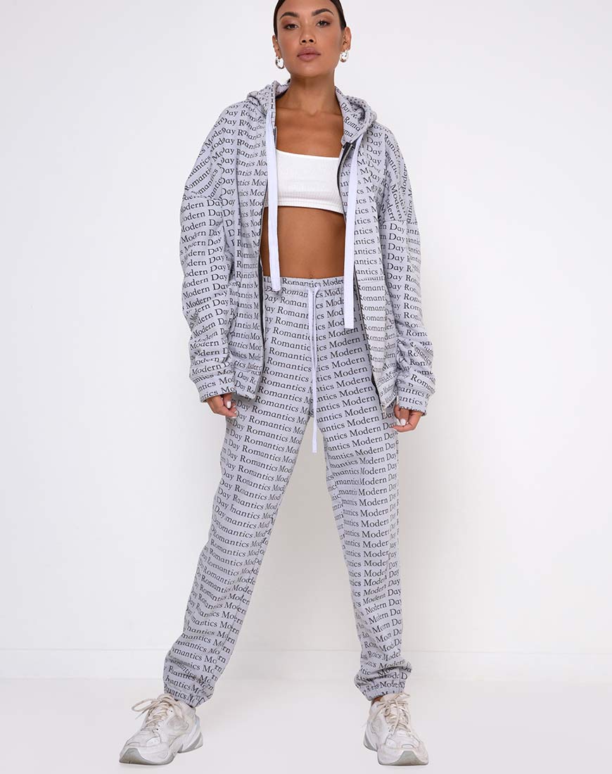 Basta Jogger in Modern Day Romantics Grey - Image 4
