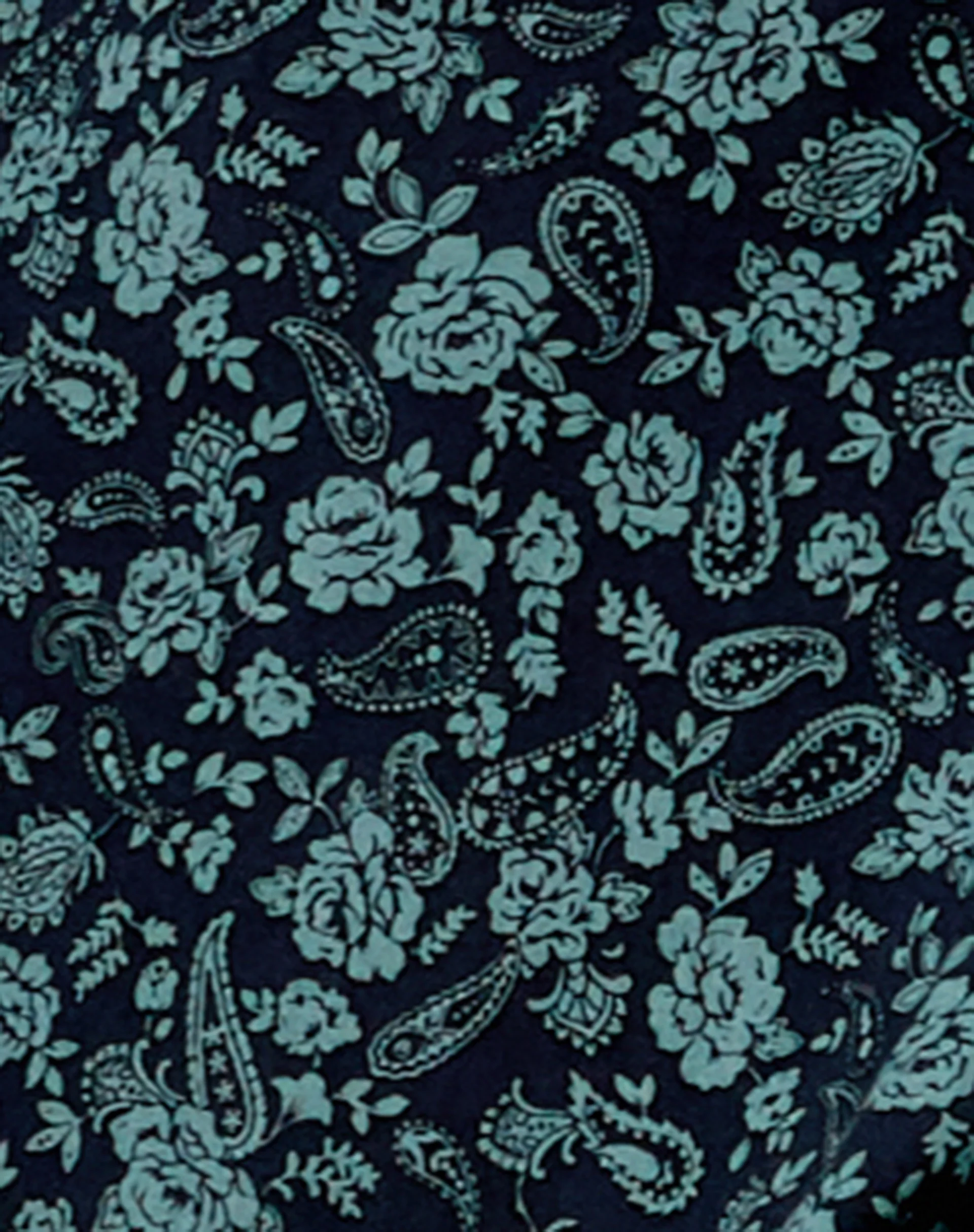 Batis Maxi Dress in Mono Paisley Sage - Image 5