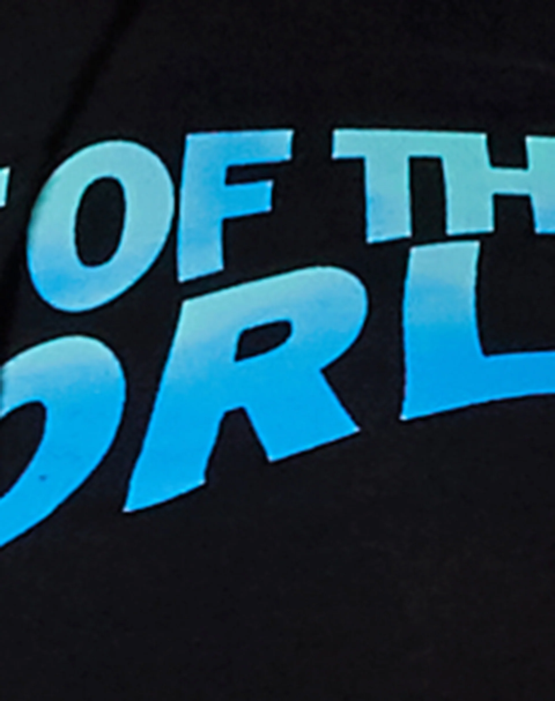 Baye Crop Top in Black Out Of This World - Image 5