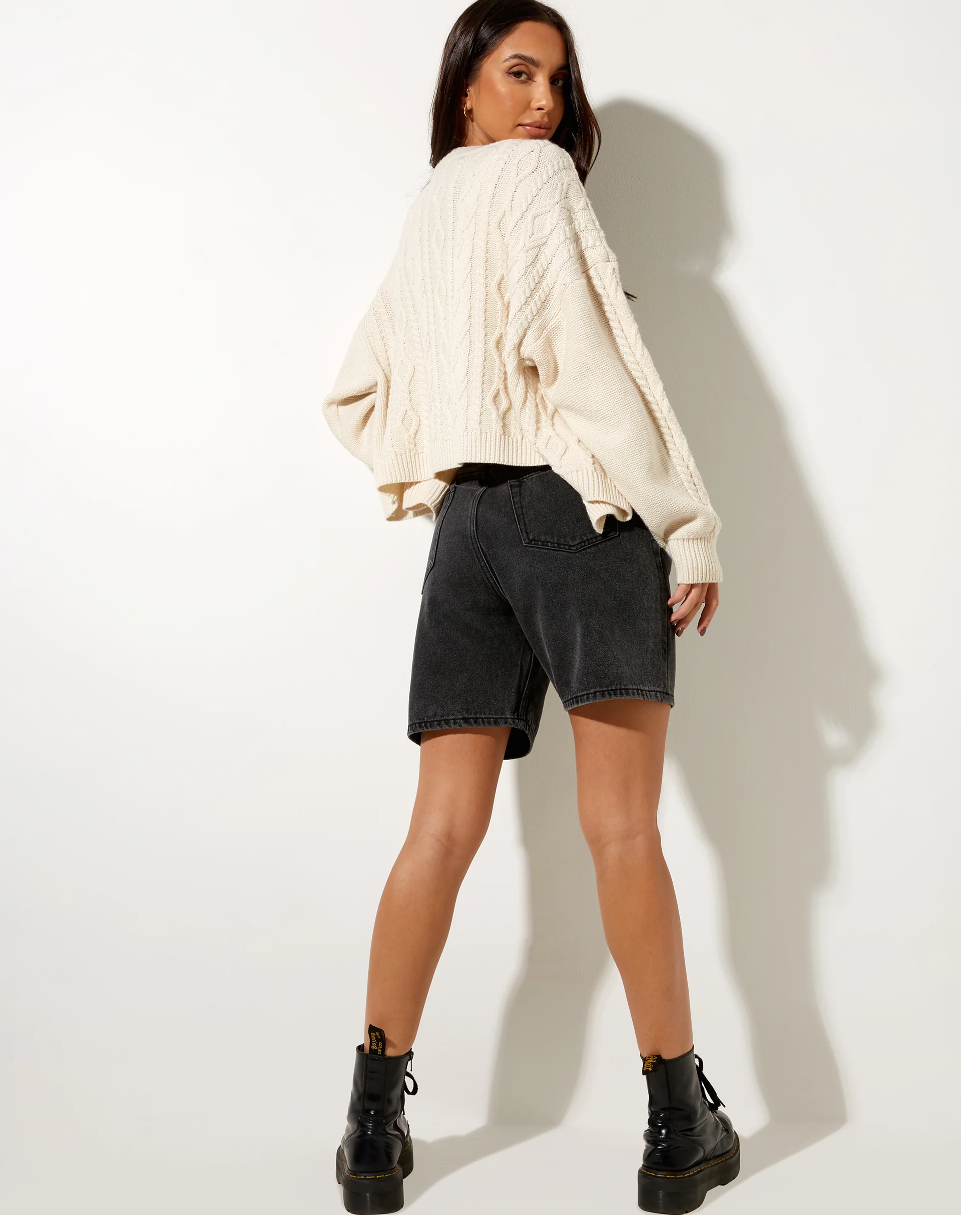 Beira Cardi in Ivory - Image 3