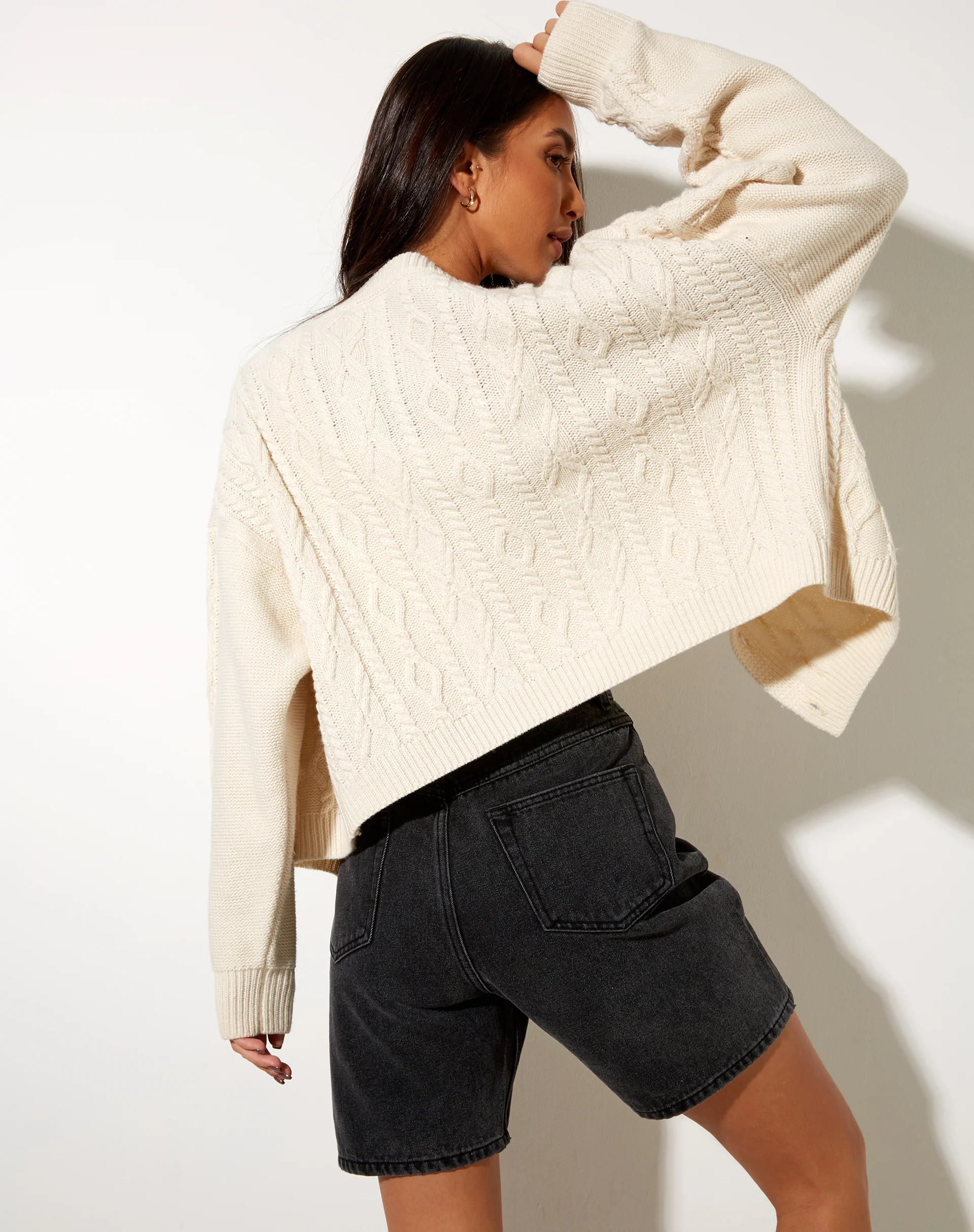 Beira Cardi in Ivory - Image 6