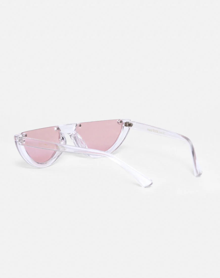 Bella Sunglasses in Clear - Image 2