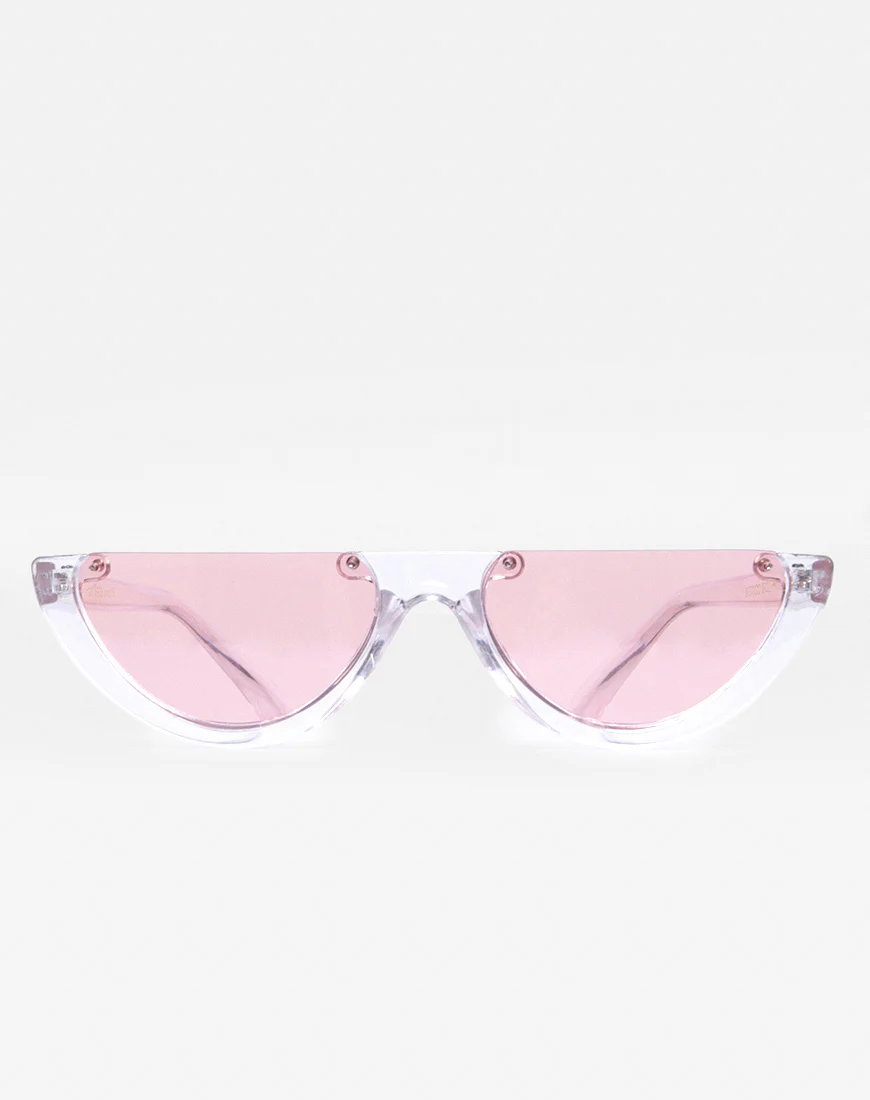 Bella Sunglasses in Clear - Image 3