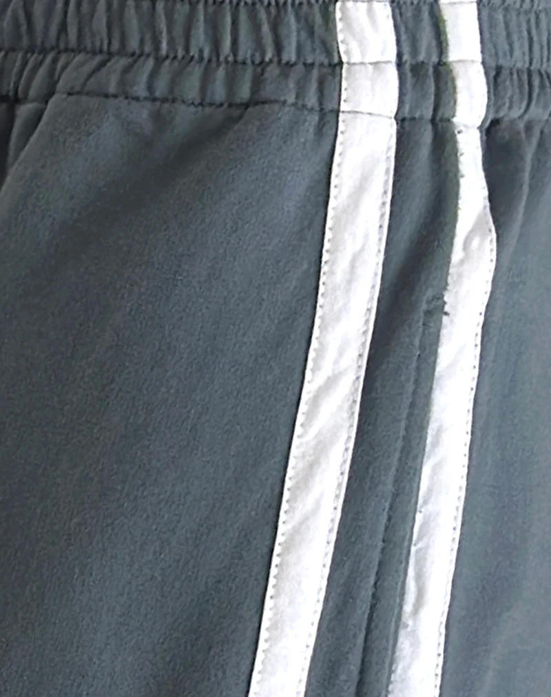 Bena Short in Blue Mirage with White Stripe - Image 6