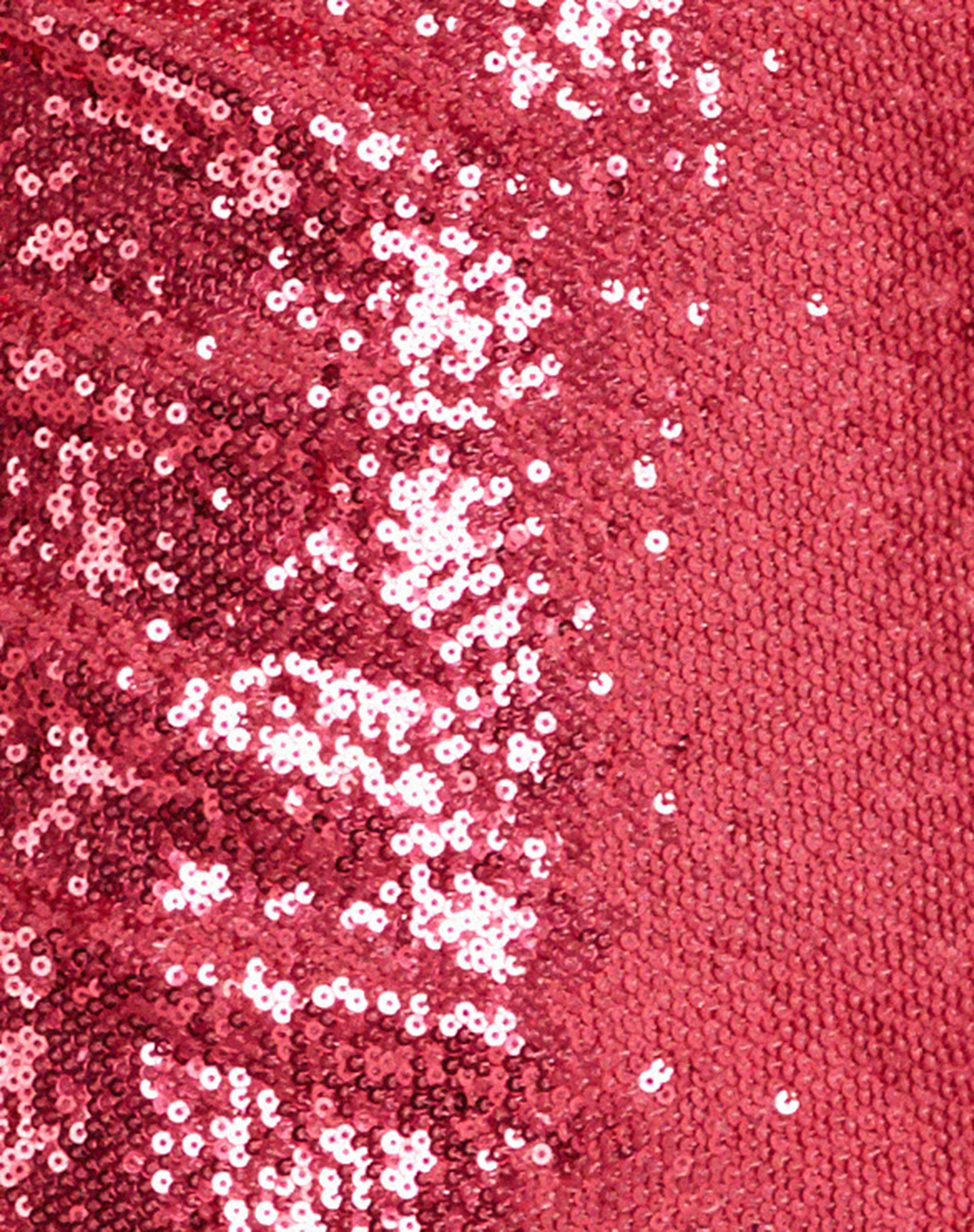 Benia Mini Party Dress in Sequin Metallic Pink - Image 7