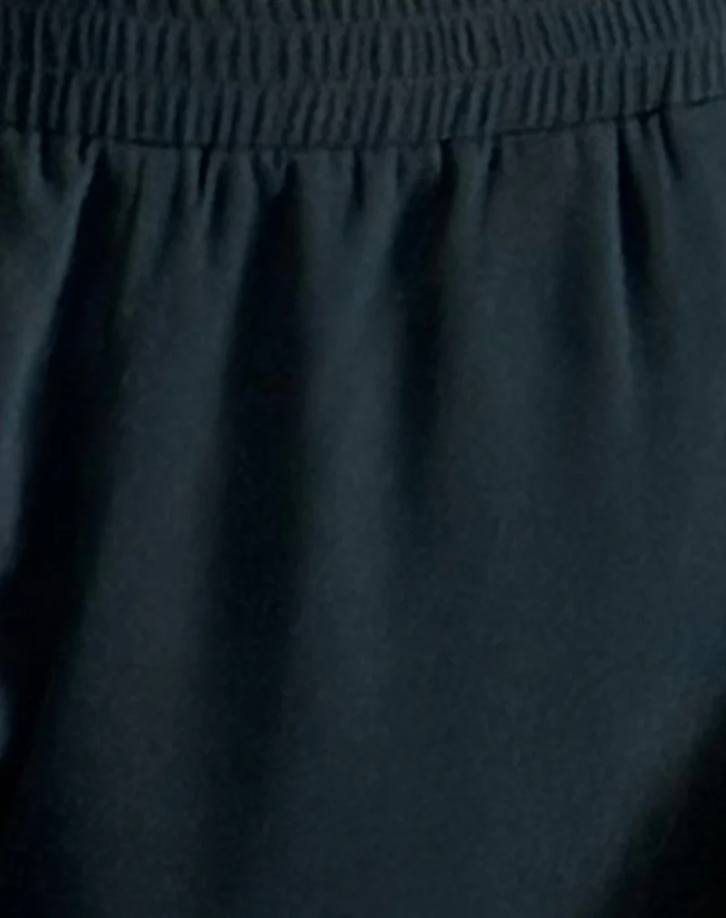 Bennett Trouser in Forest with Blue Stripe - Image 6