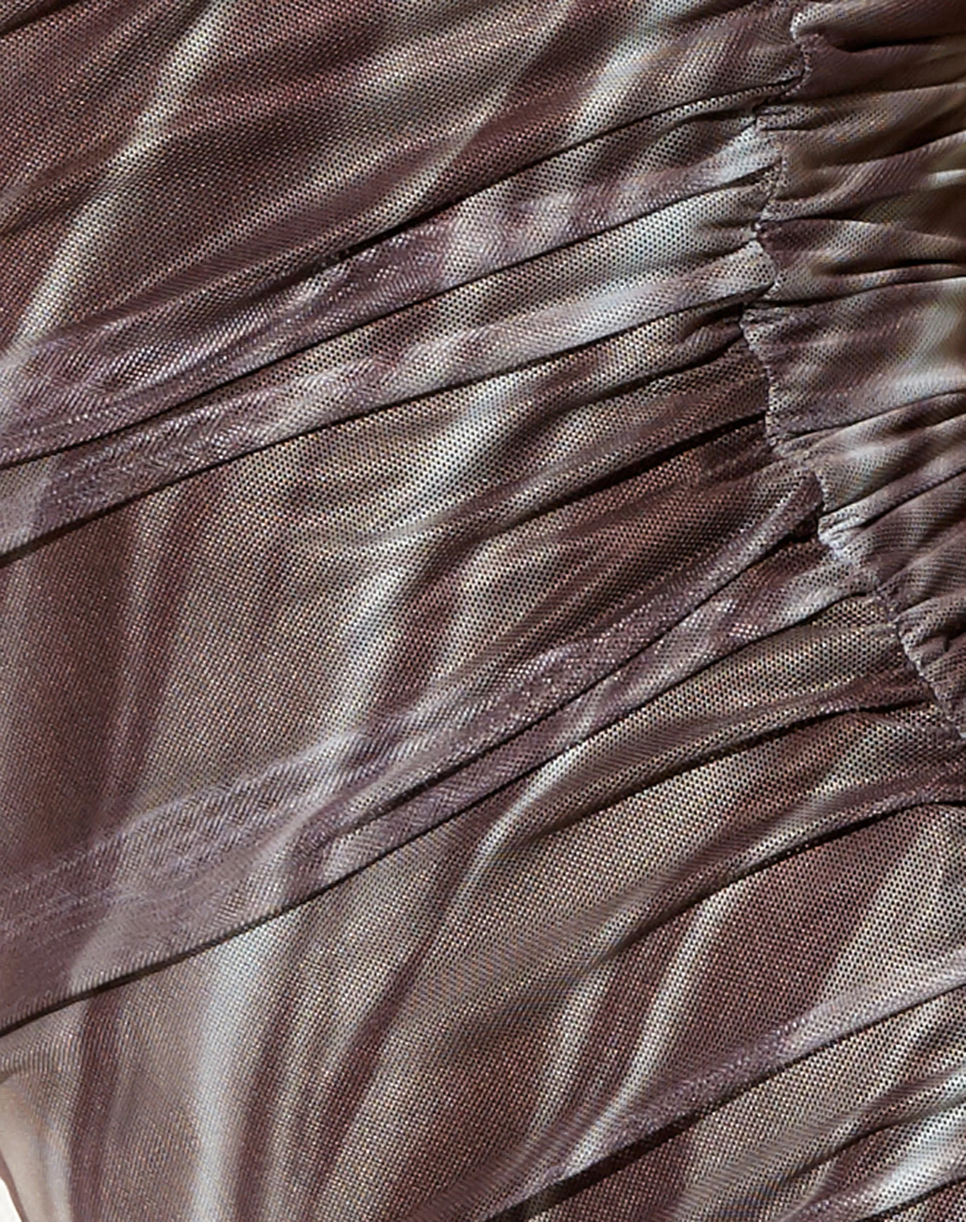 Benny Mini Dress in Ripple Chocolate - Image 7