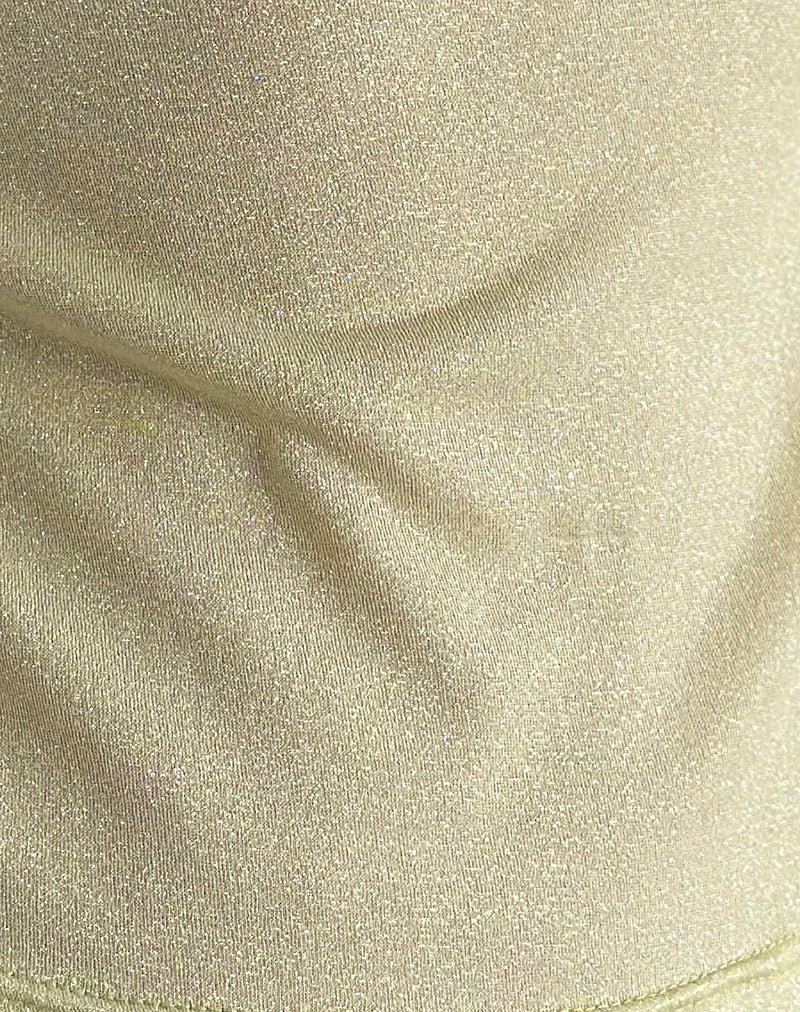 Bentley Top in Yellow Shimmer - Image 5