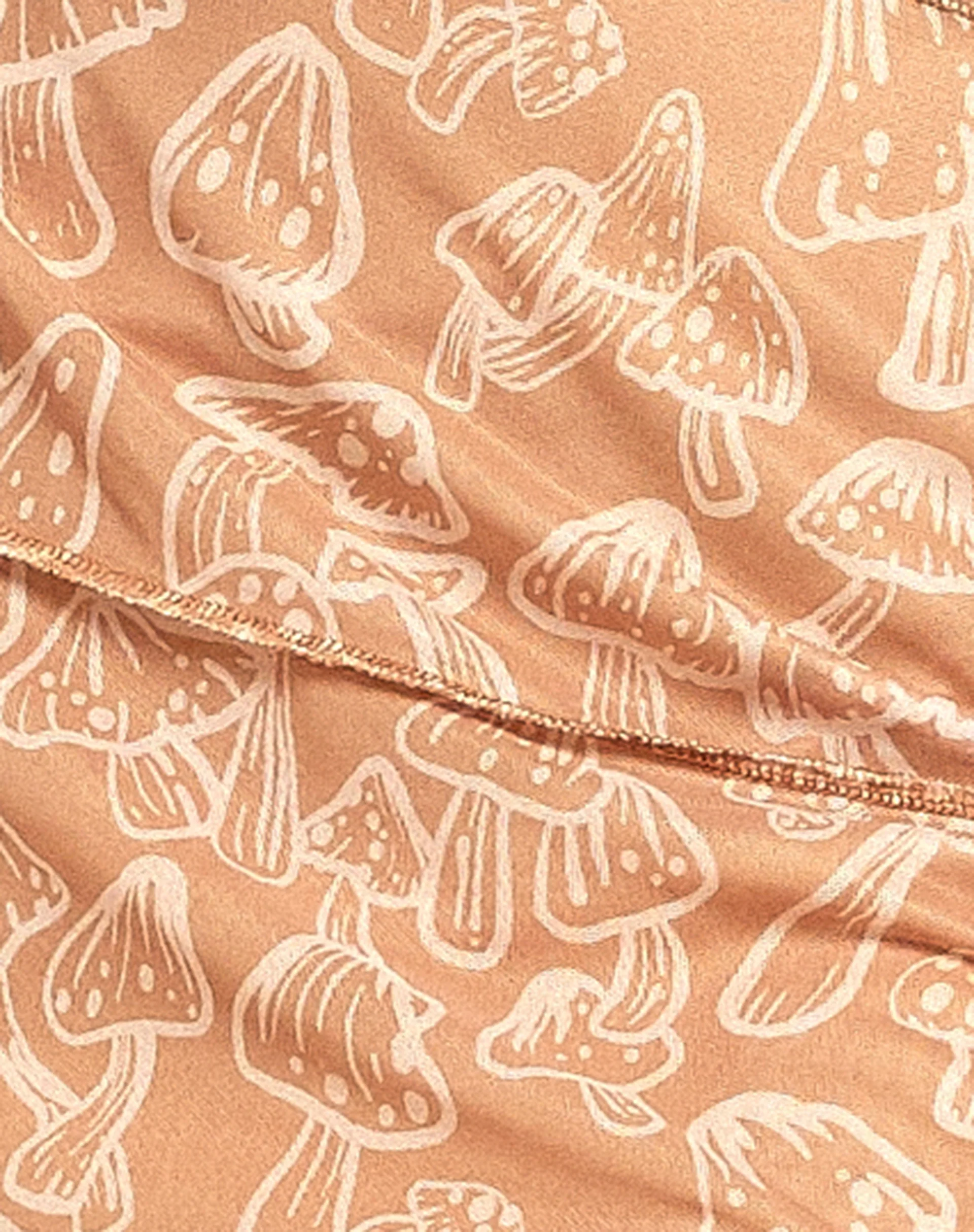 Besky Mini Dress in Tan Mushroom - Image 7