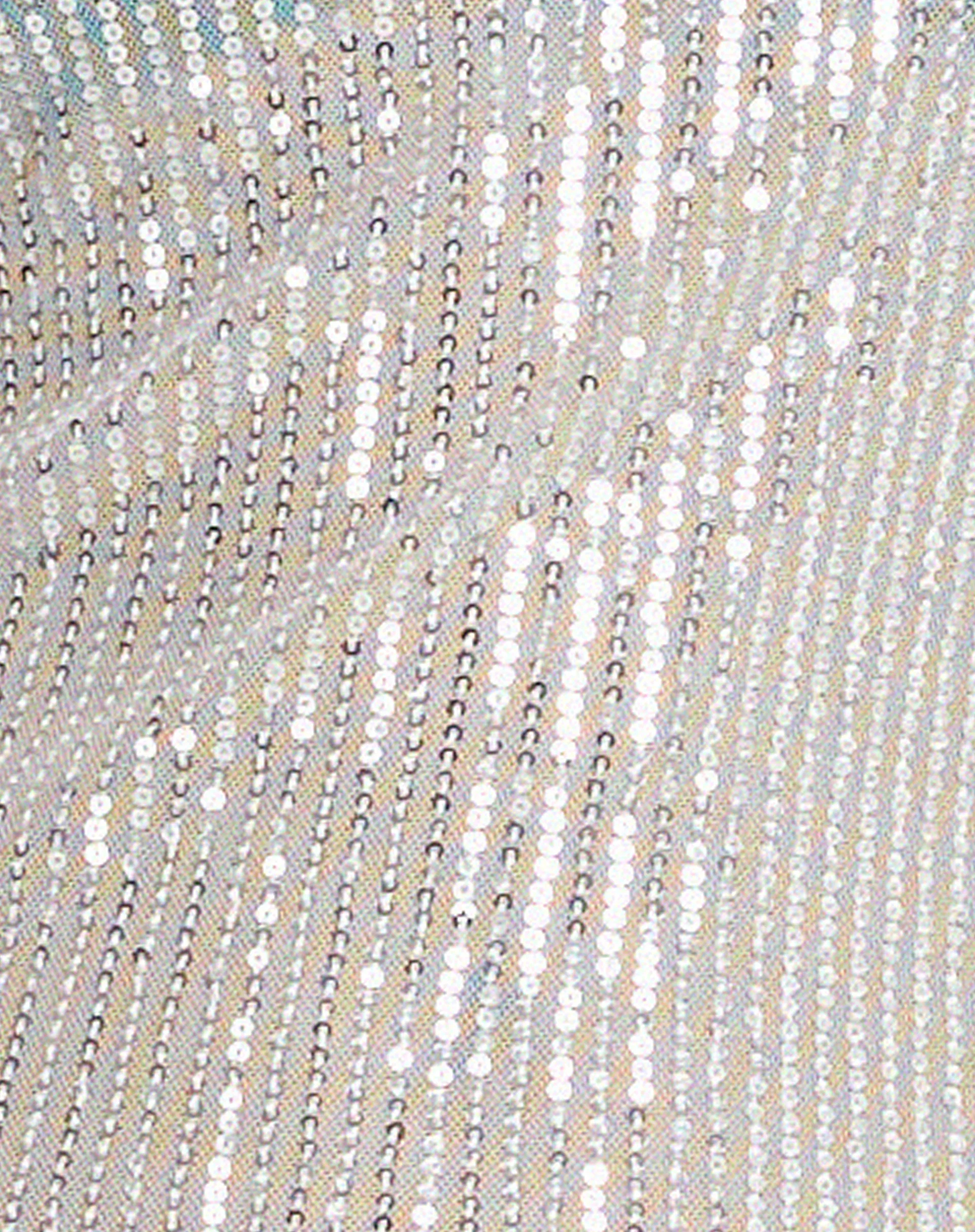 Bidelia Dress in Sequin Silver - Image 4