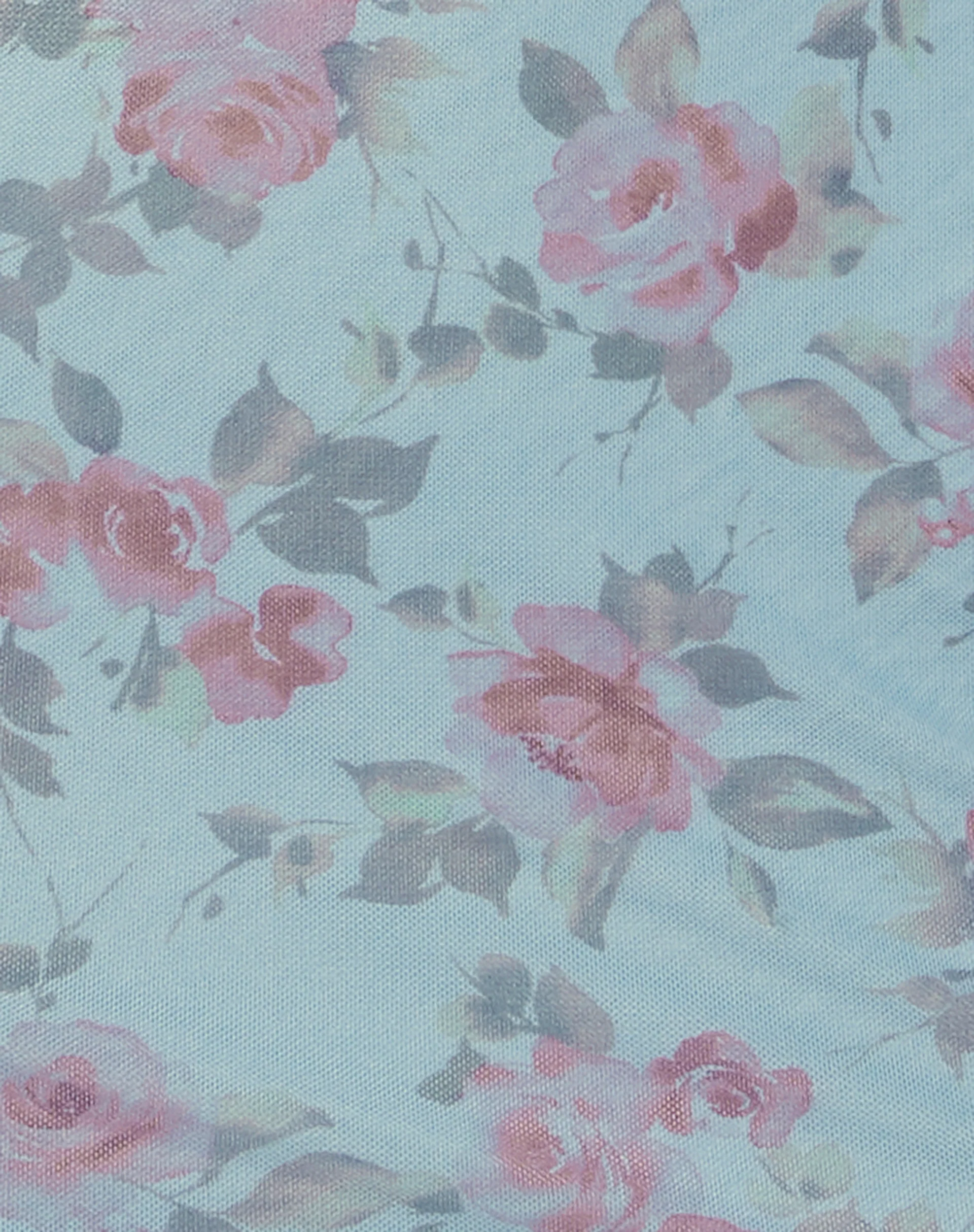 Bigail Mini Dress in Rosa Powder Blue - Image 5