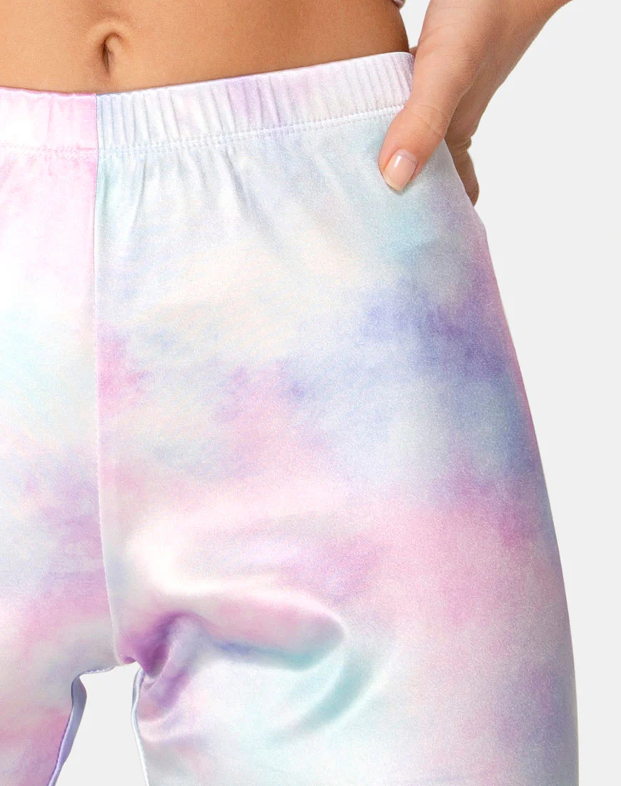 Bike Short in Pastel Tie Dye - Image 5