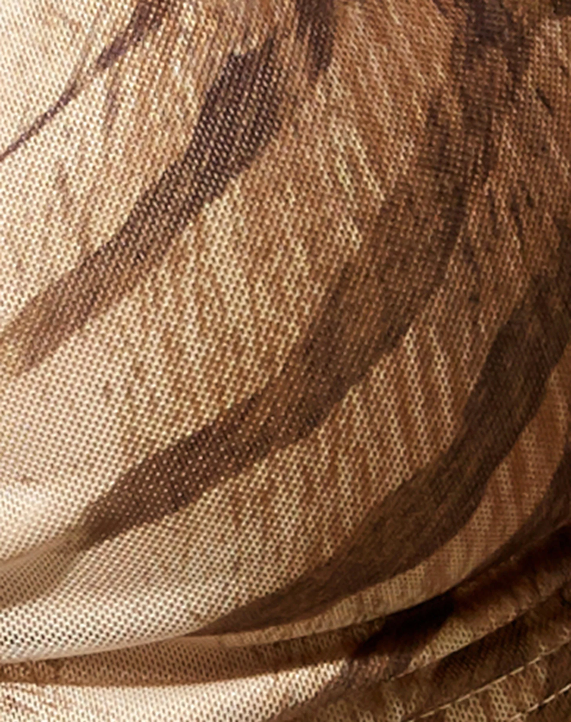 Bima Crop Top in Tiger Brown - Image 6