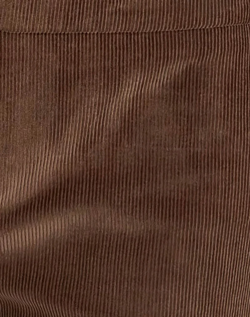 Blazira Short in Whale Cord Brown - Image 6