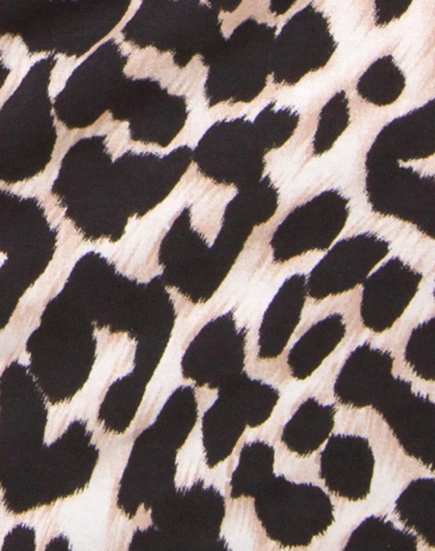 Bobby Midi Skirt in Oversize Jaguar - Image 5