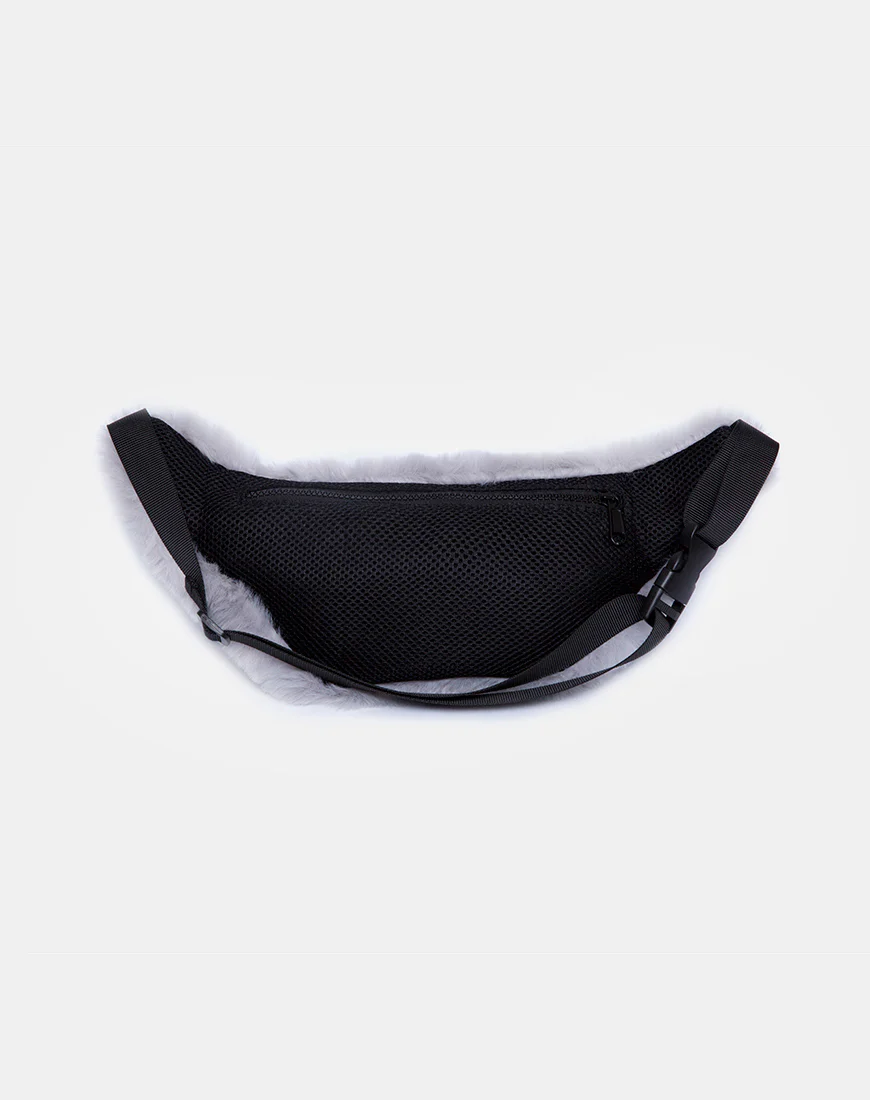 Bumbag in Fur Grey - Image 5