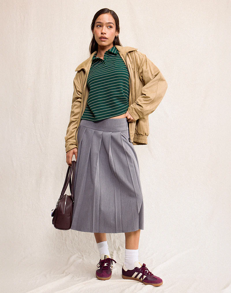 Bupolo Shirt in Bottle Green - Image 2