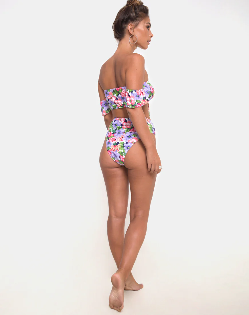 Carmella Bikini Top in Spring Fling - Image 4
