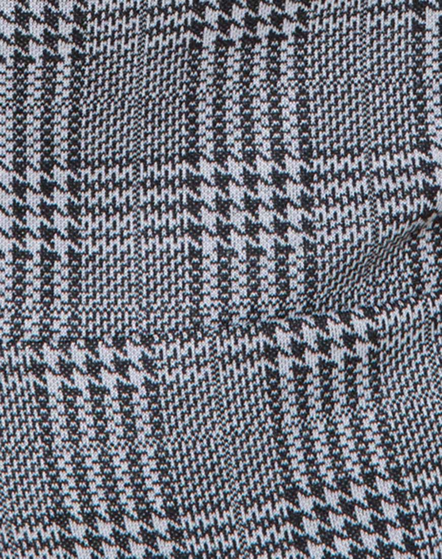 Cecile Slip Dress in Charles Check Grey - Image 6