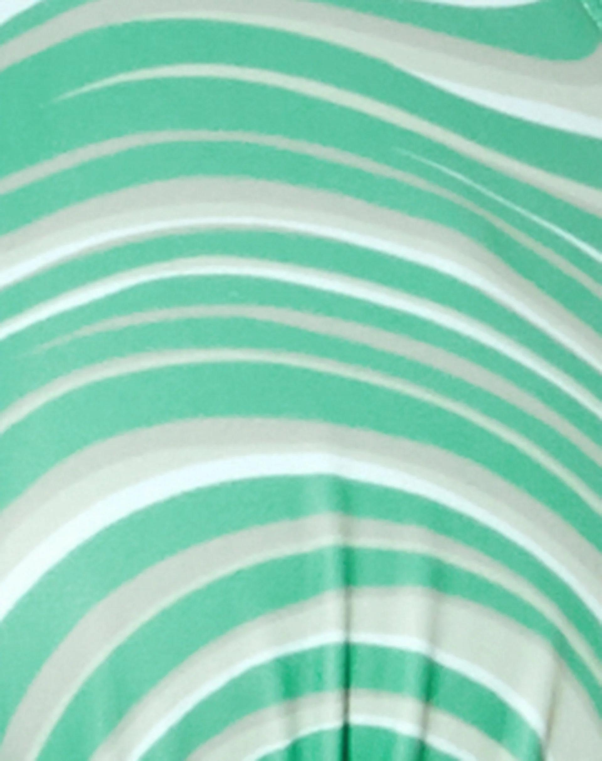 Cerry Plunge Bikini Top in 70's Ripple Green - Image 6
