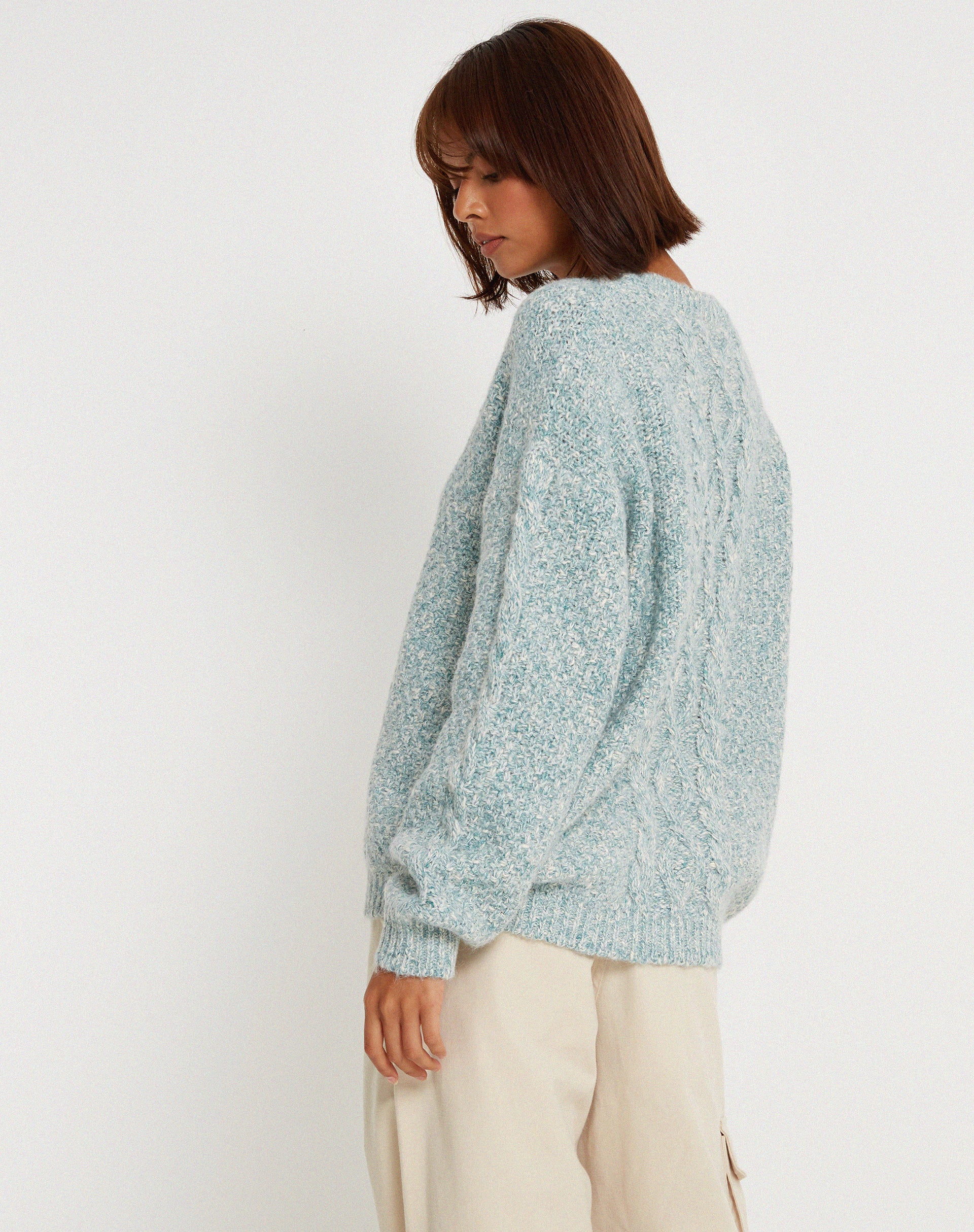 Chalih Jumper in Duck Green - Image 2